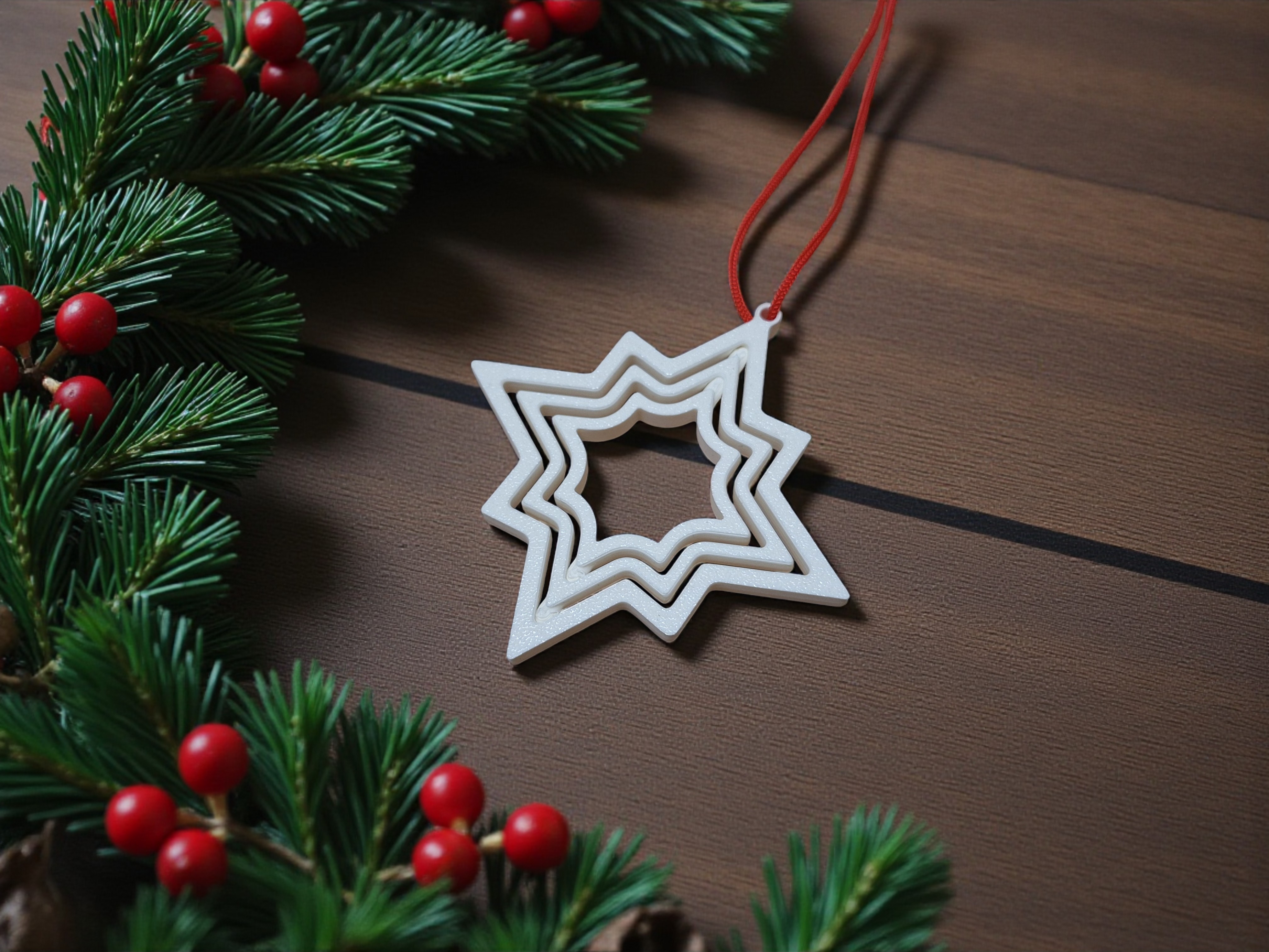Miniatura 2 do modelo 3D Christmas star