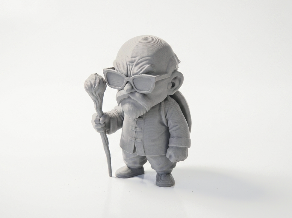 Old Man Figurine Character Statue 3D Printable