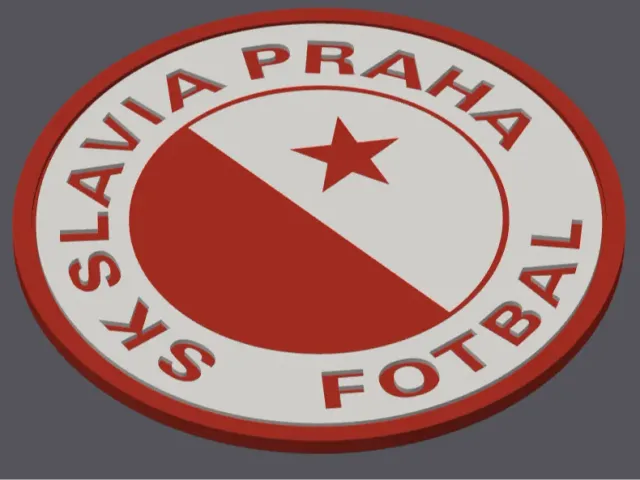 SK Sklávia Praha - podtácek