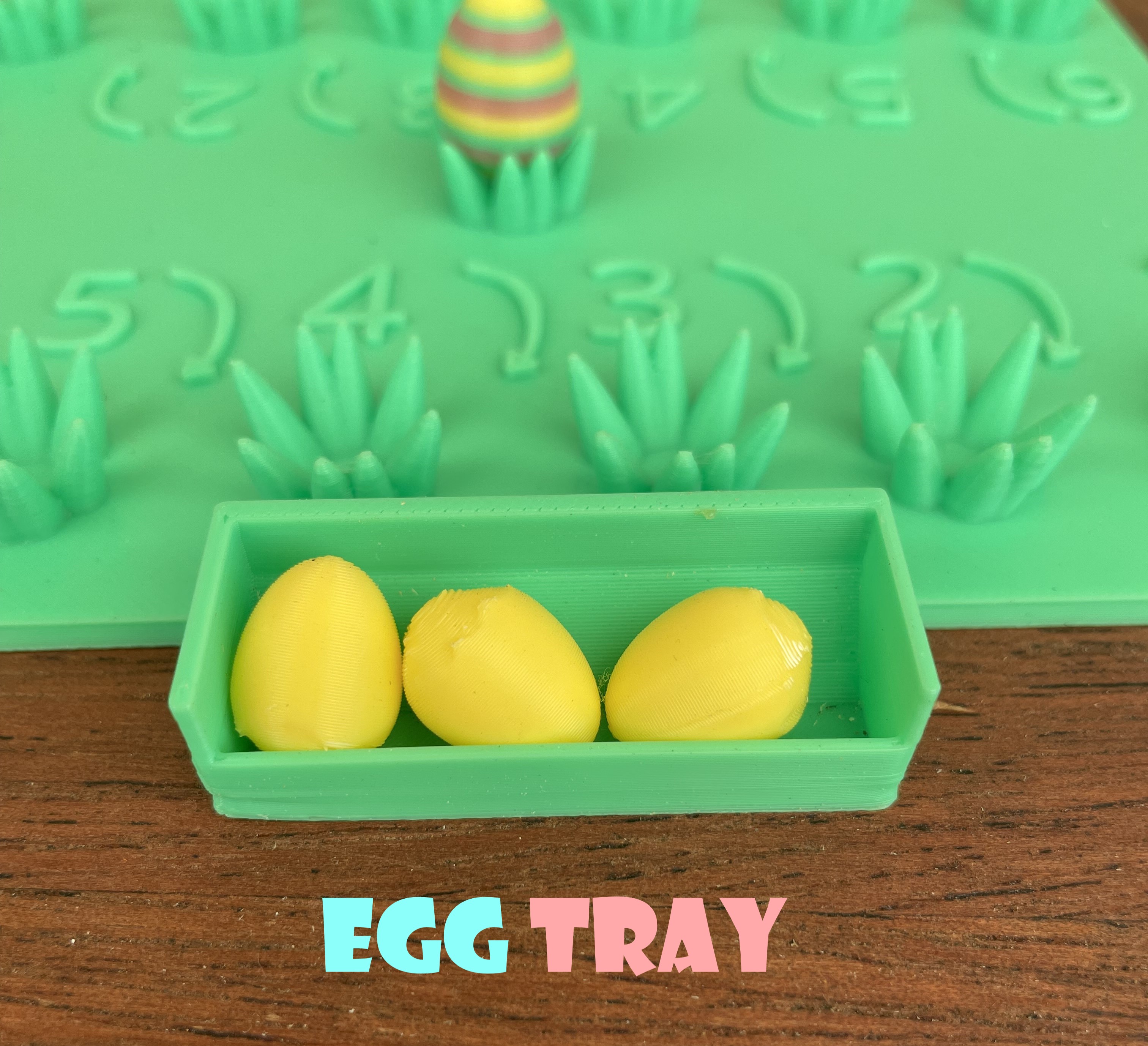 Miniatura 7 do modelo 3D Easter egg hunt board game