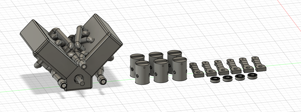 V6 Engine (compressed air)
