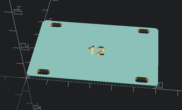 Eurorack Blank Panel (parametric) — miniatura 3