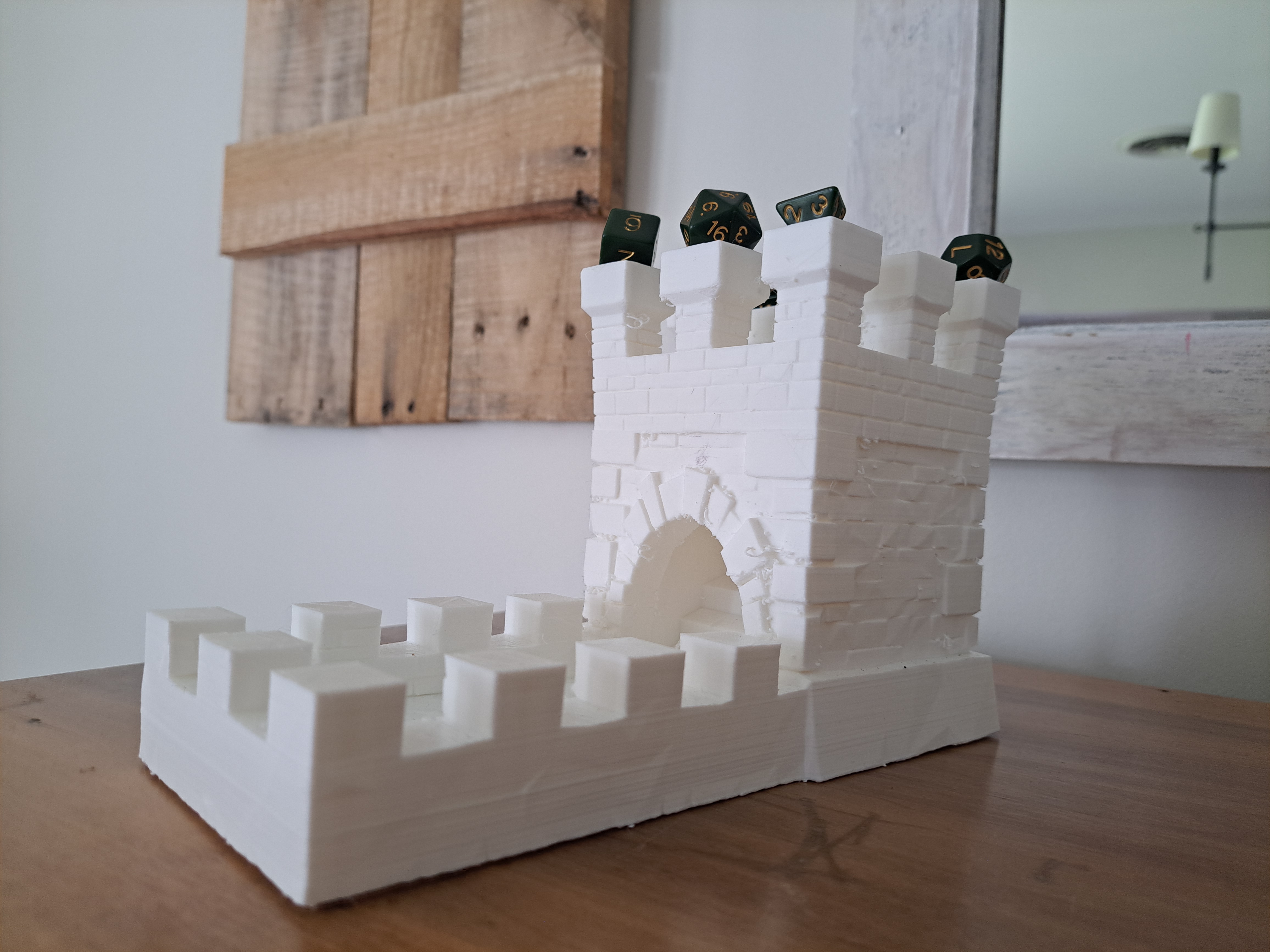 Miniatura 6 do modelo 3D Dice Tower And Stand