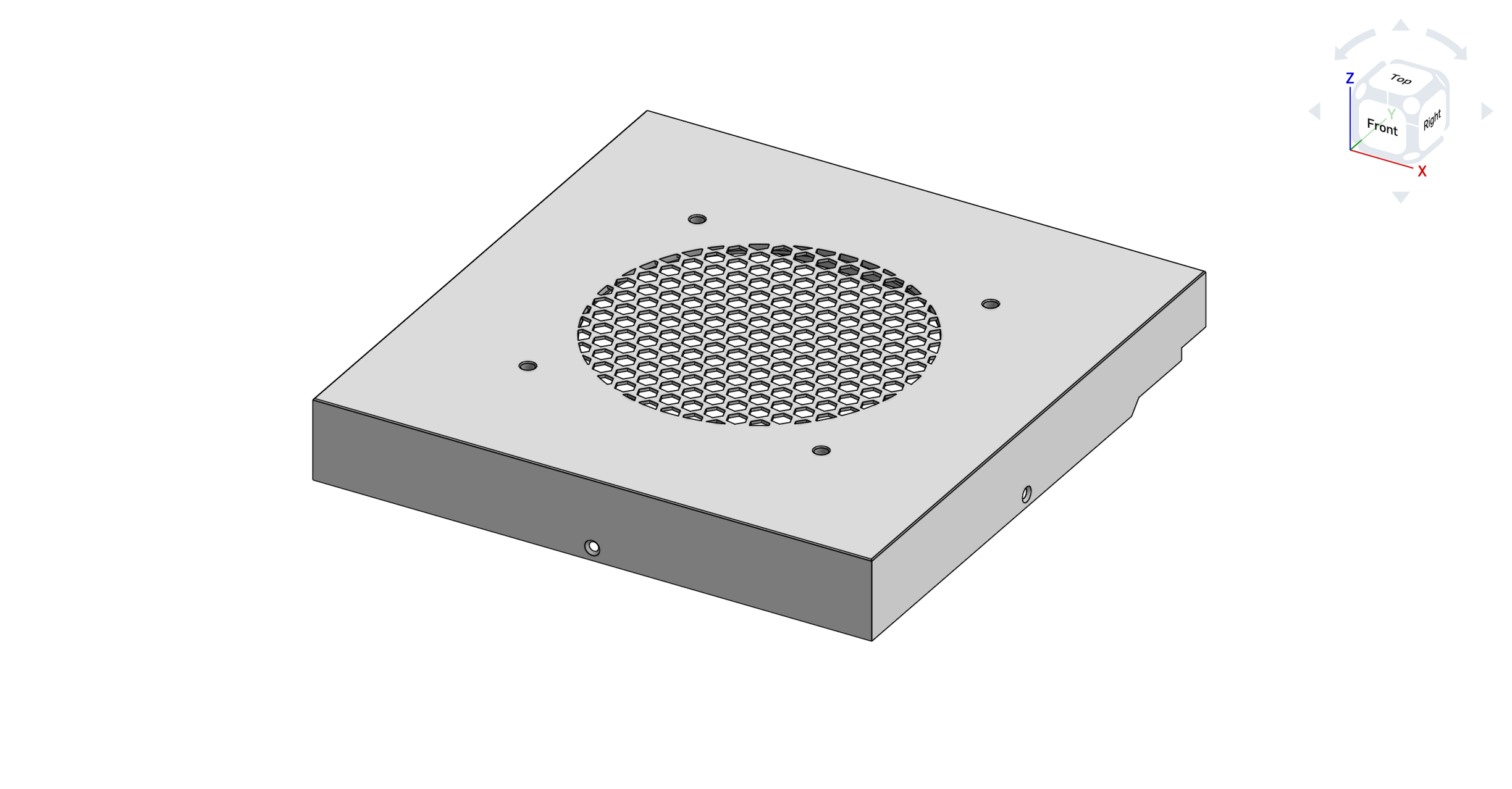 Mikrotik CRS310-8G+2S+IN - Fan cover