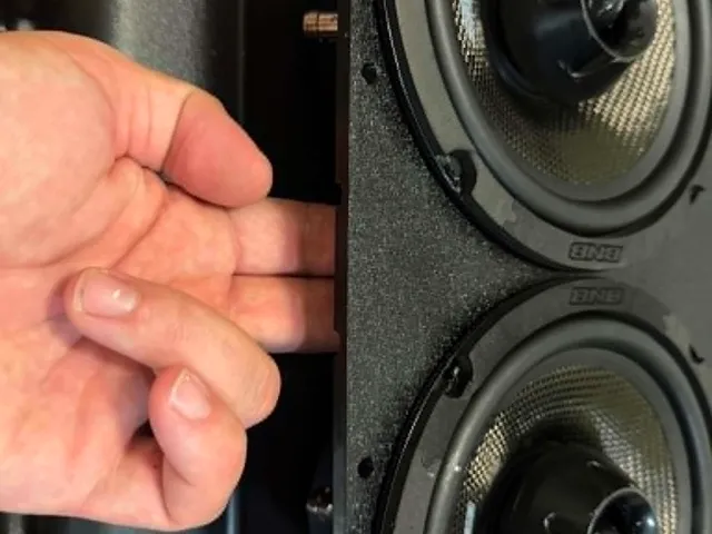 Case-to-speaker plate for galeforce and BNB speakers