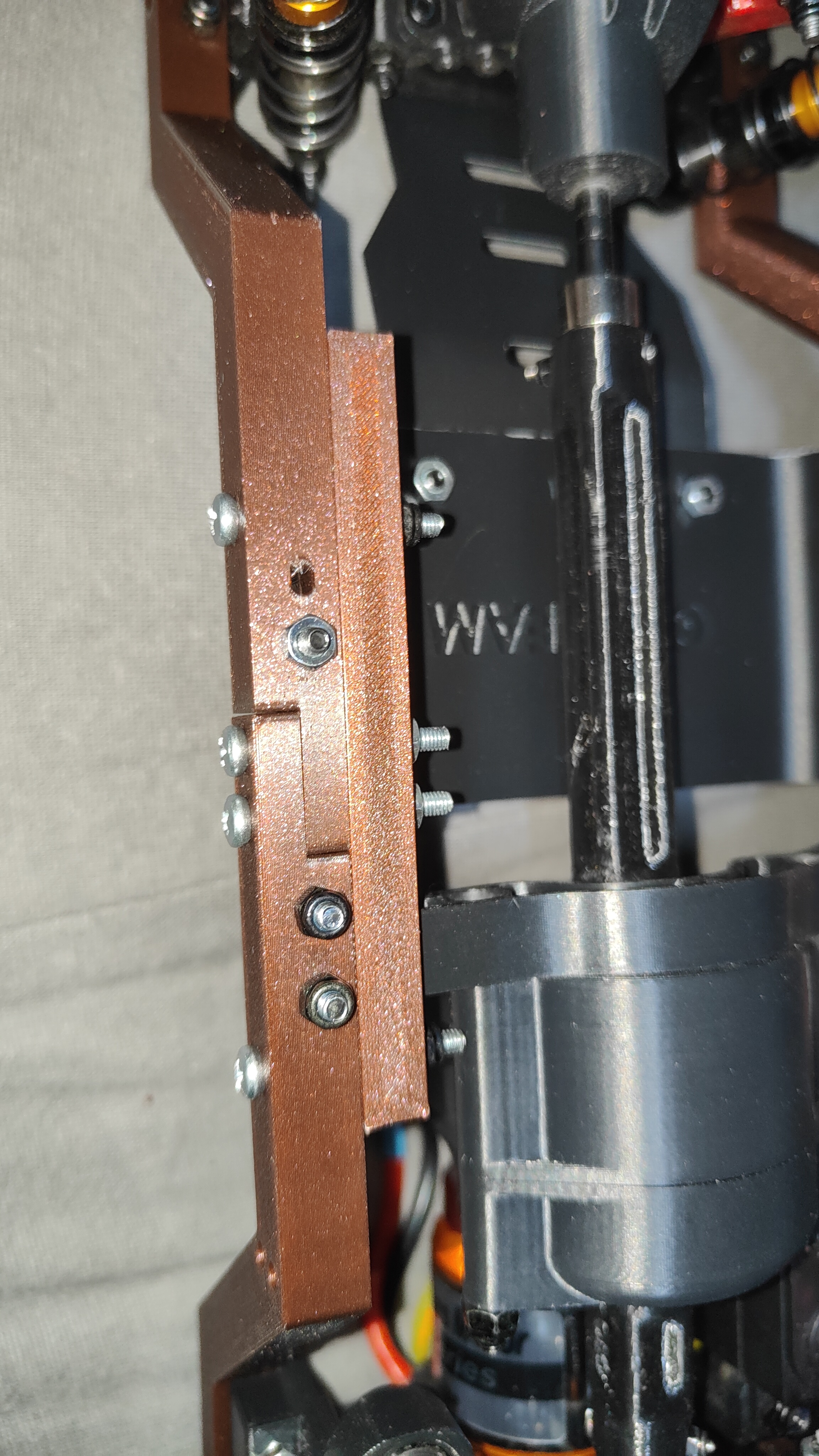 VOYAGER-MK1 RC Parts Refined | Battery and ESC holder — miniatura 2