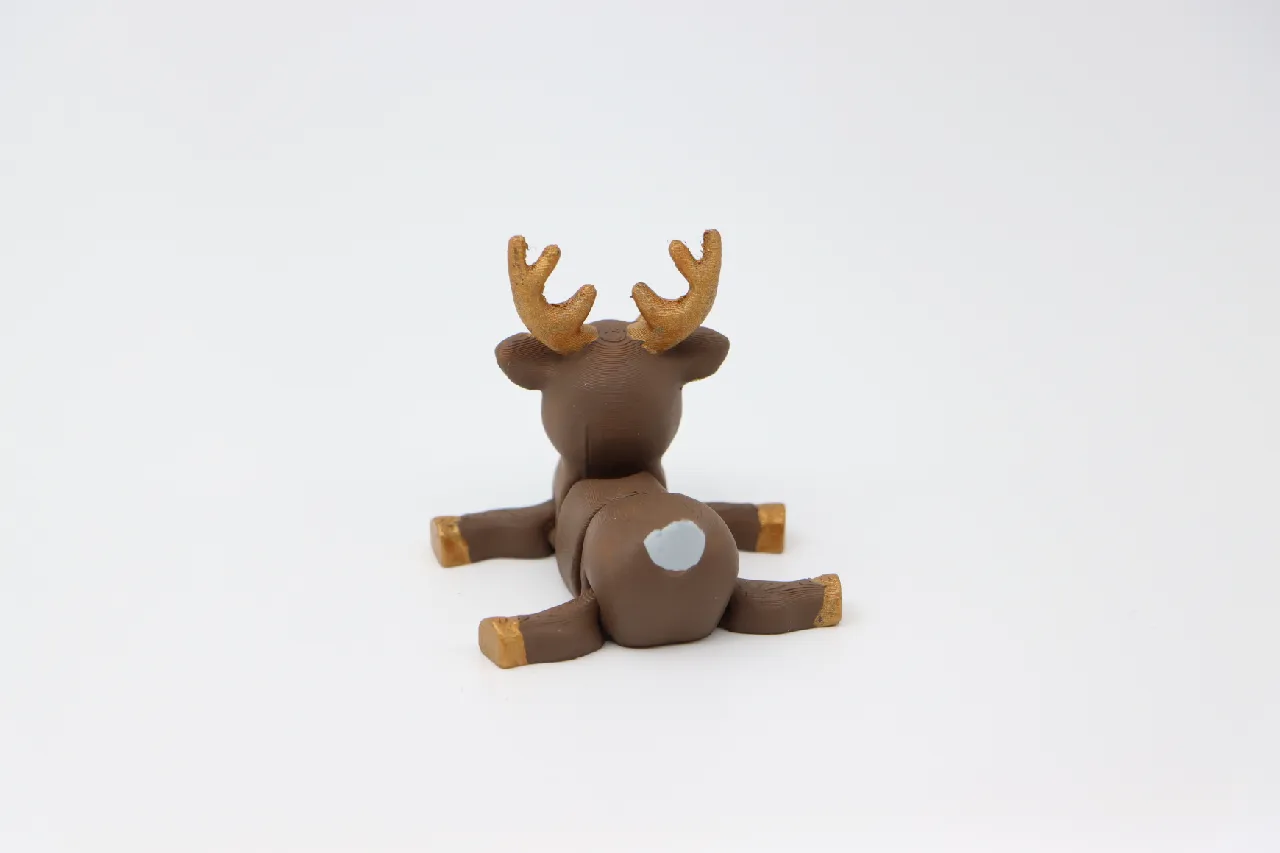 Articulated Reindeer by P1lotz | Download free STL model