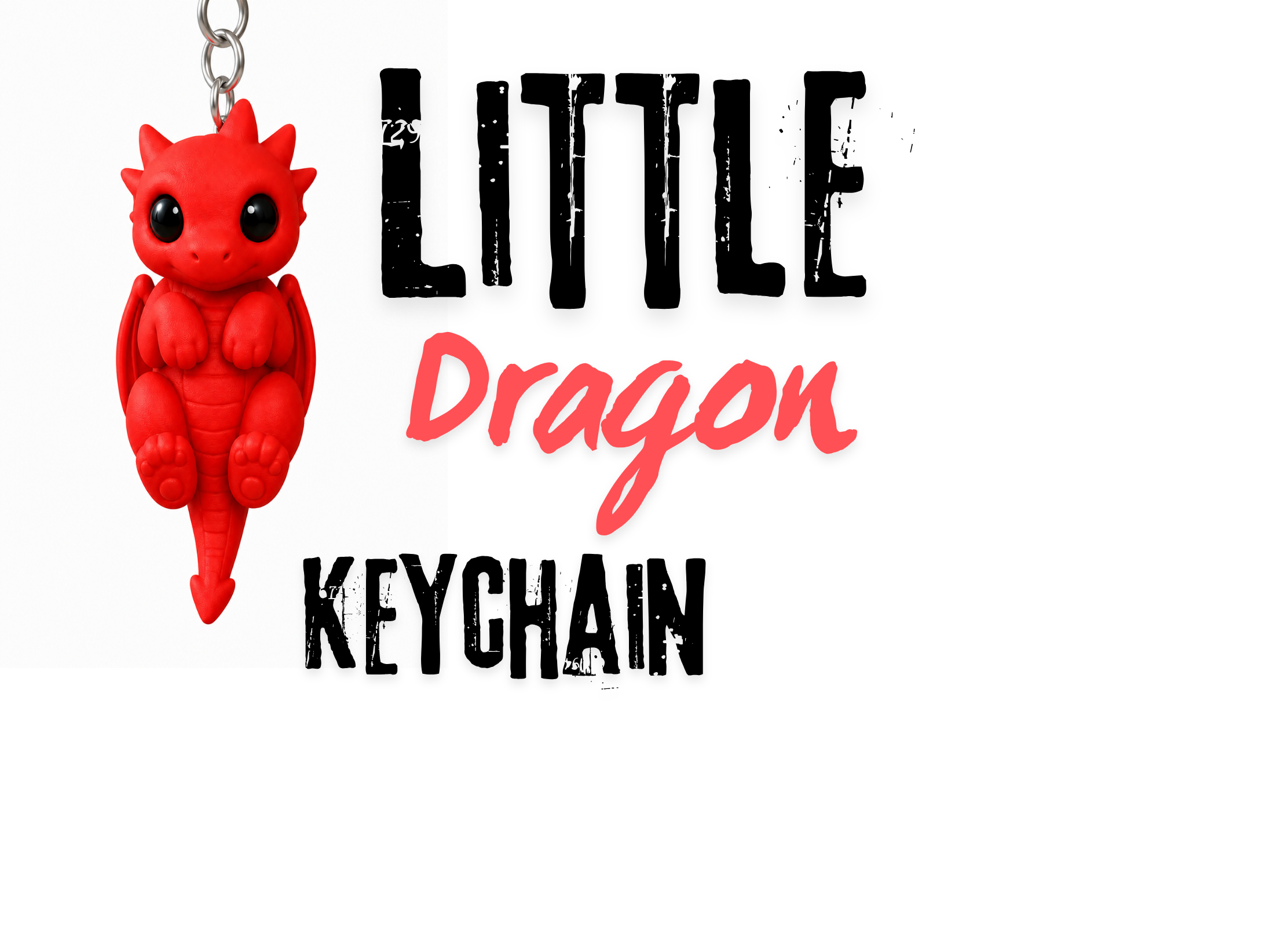 Little Dragon - Keychain