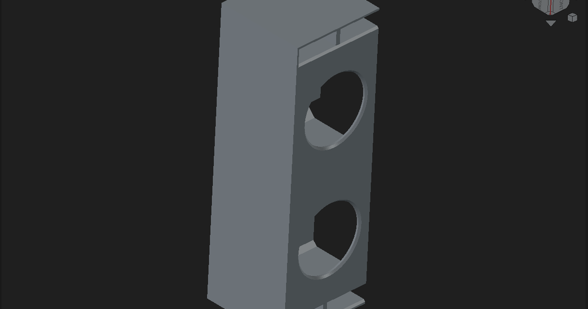 Dual PC-speaker by dexter | Download free STL model | Printables.com