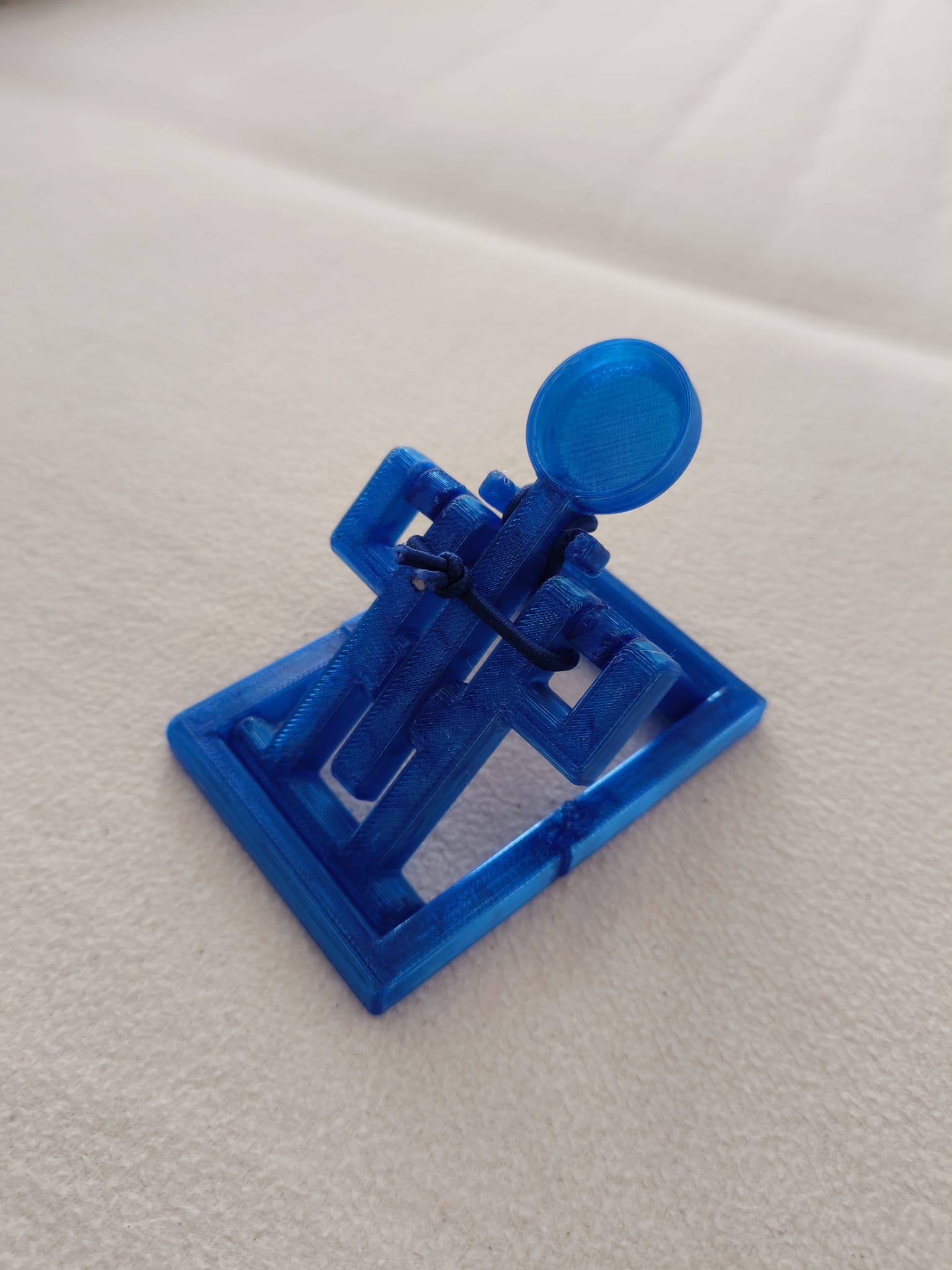 Print in Place "Pop-up" Catapult - compact remix