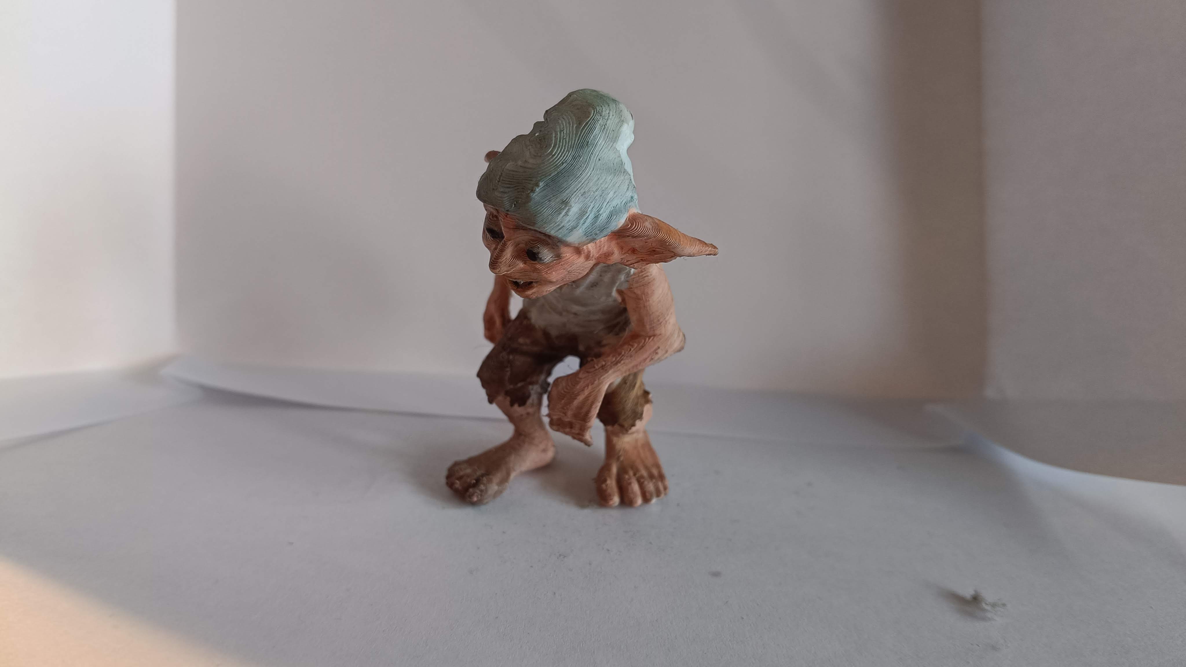 Astonished goblin 3D model