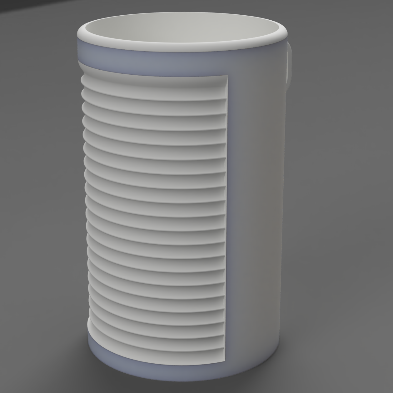 Rhythmic Beer / Soda Can Holder — Güiro Party Cup with Strap Holder