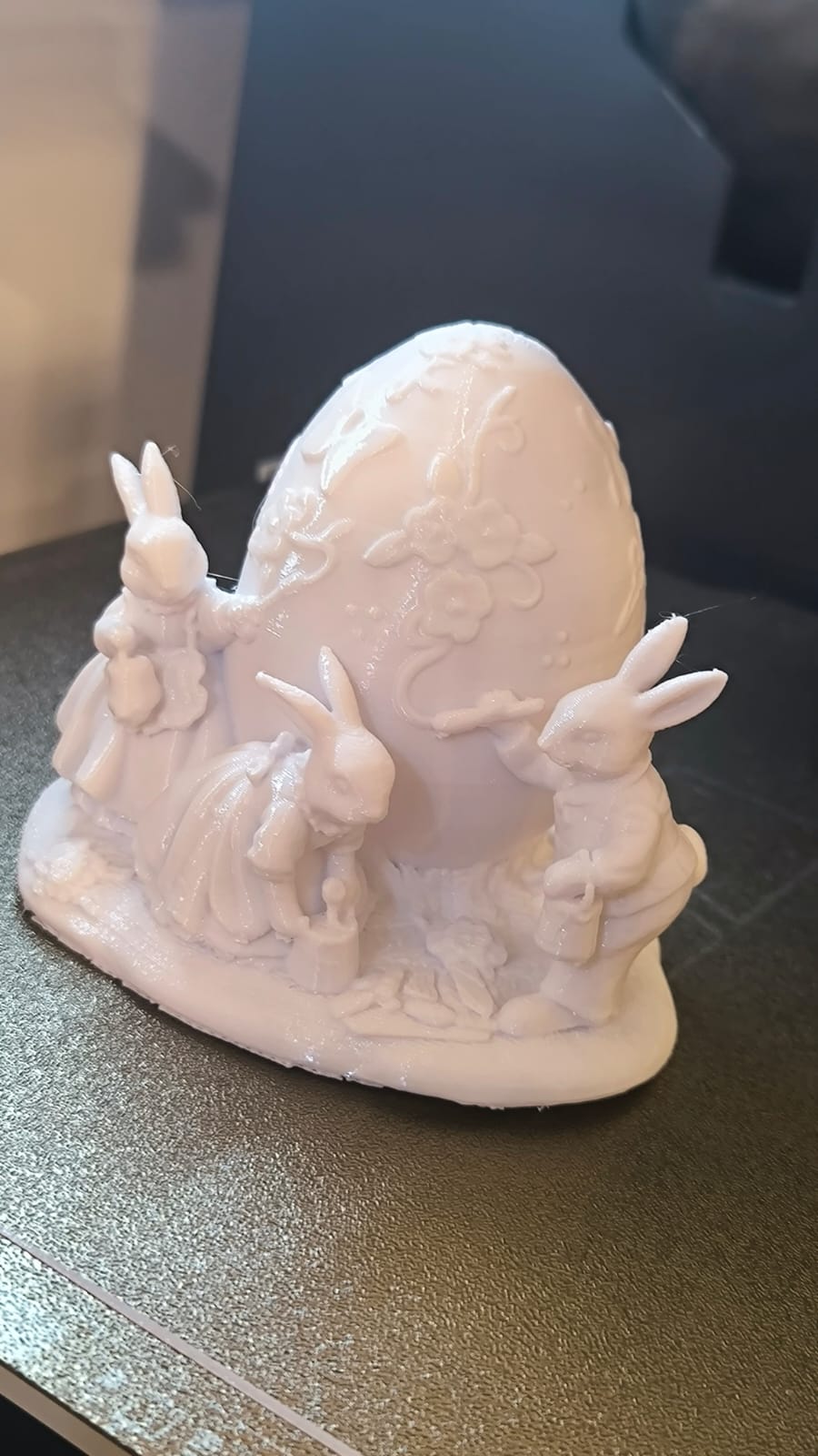 Easter egg with bunnies — miniatura 3