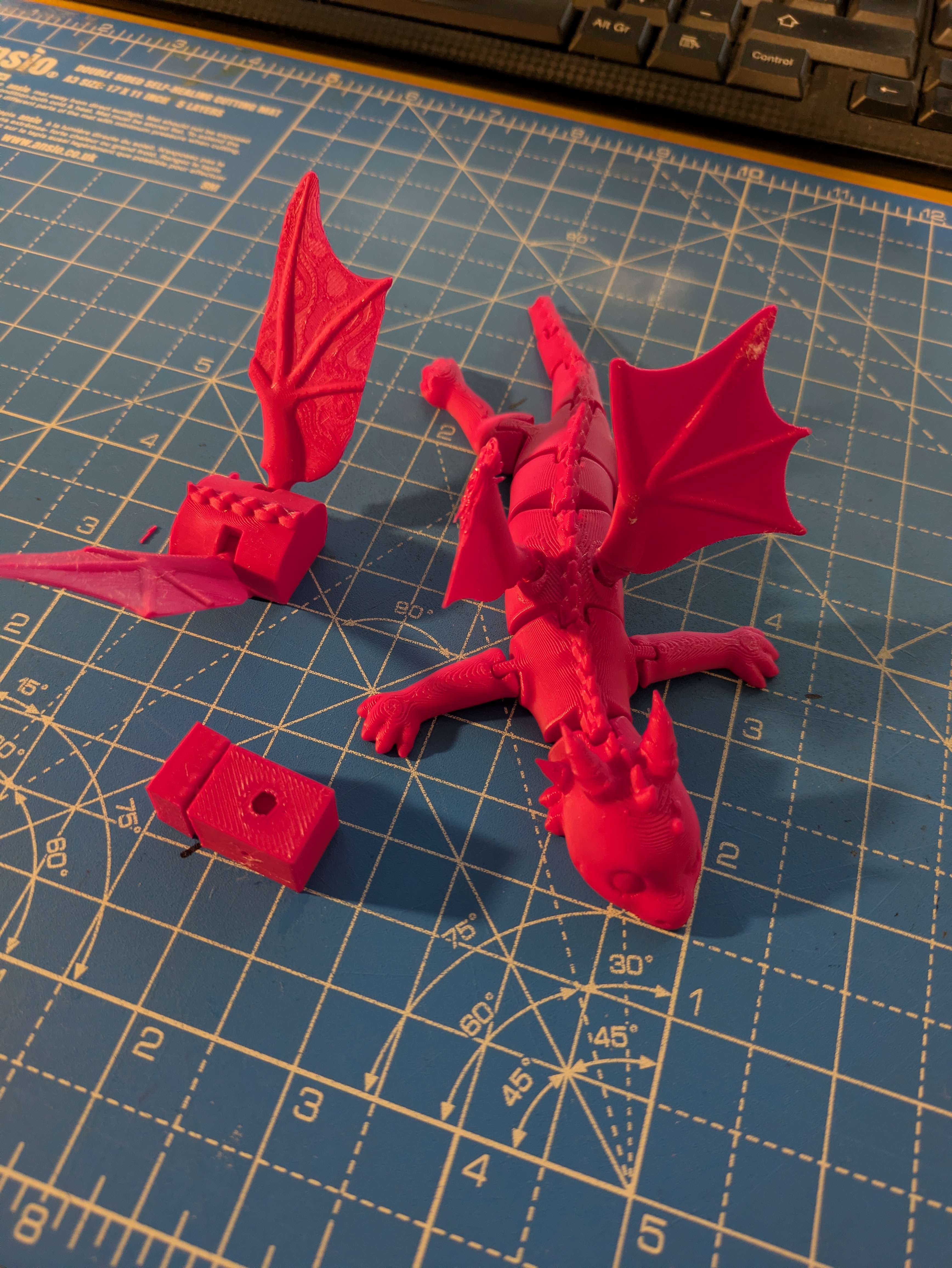 Miniatura 5 do modelo 3D Dragon (Flexi cutter)