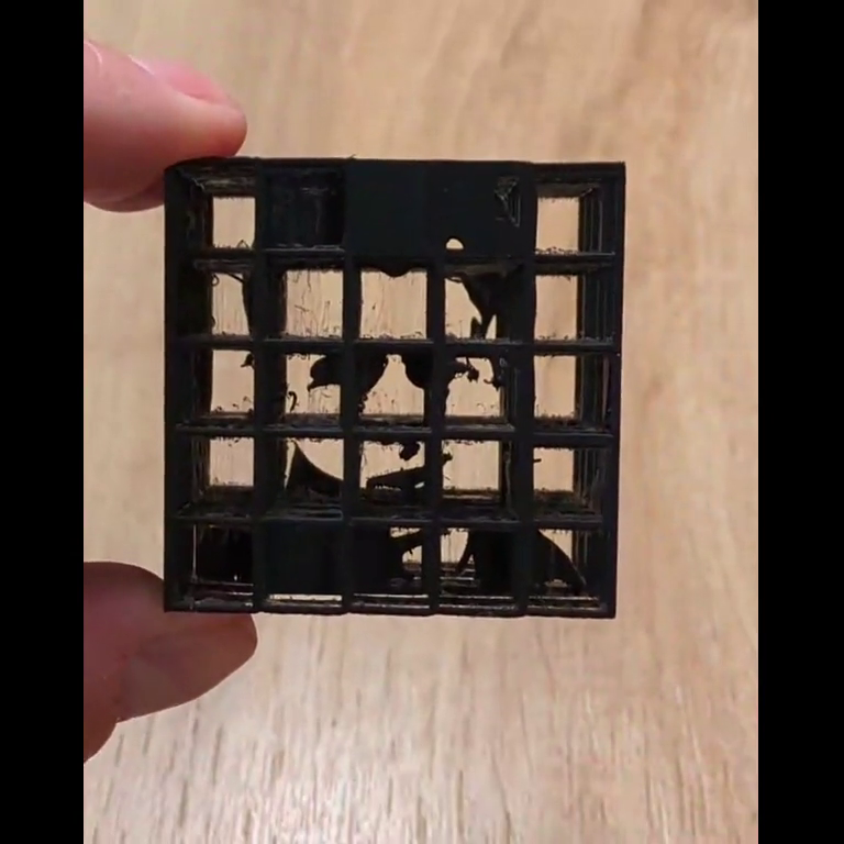 The Triple-Perspective Cube: A Tribute to Icons