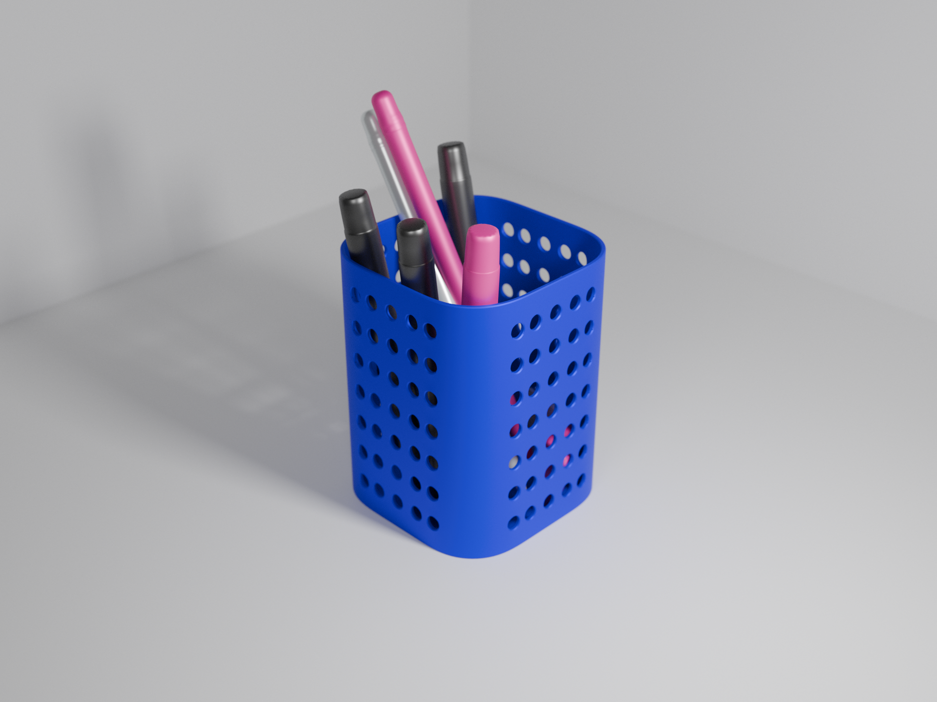 Perforated Pen Holder