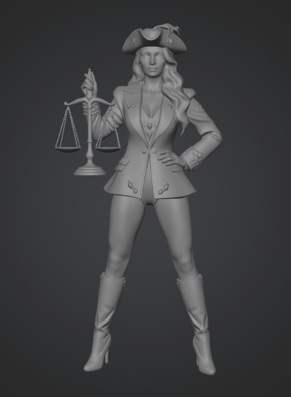 Blue Armor of Justice