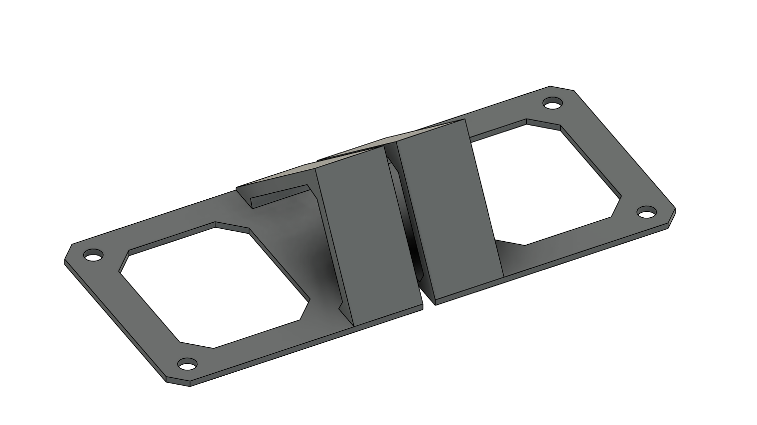 Remix of Soshine Solar Panel Mount for Meshtastic/Meshcore (40 deg)