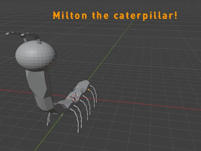 Milton the geometric caterpillar