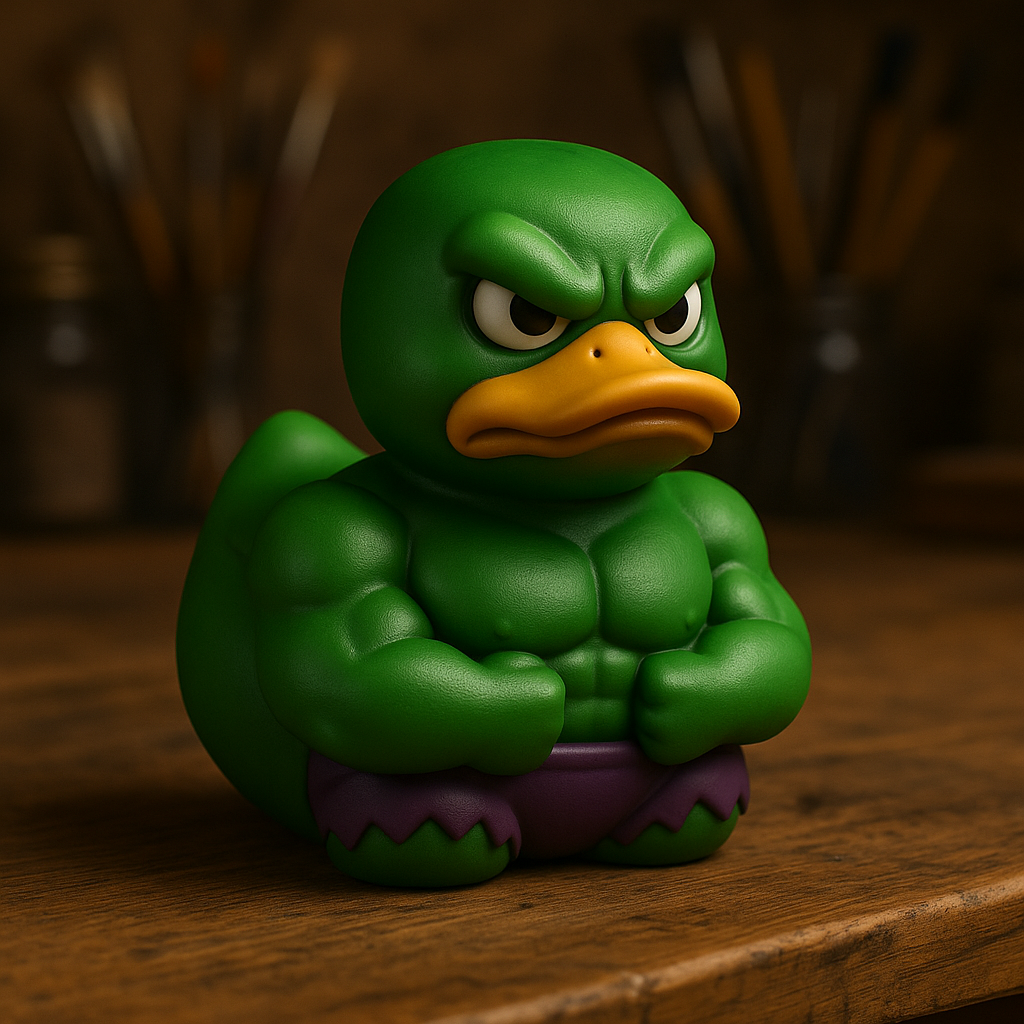 Angry Hulk Duck
