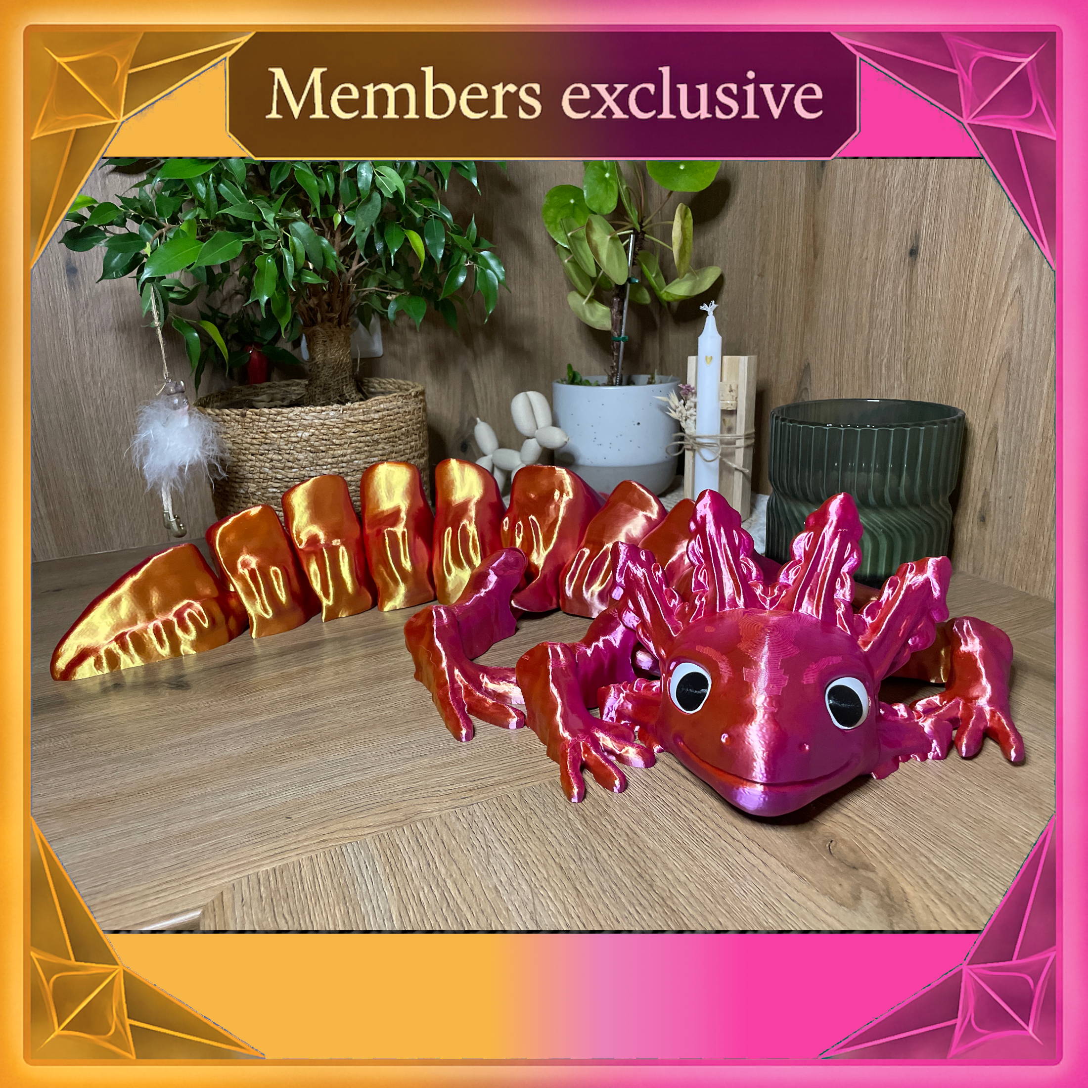 XXL Axolotl - Members Exclusive