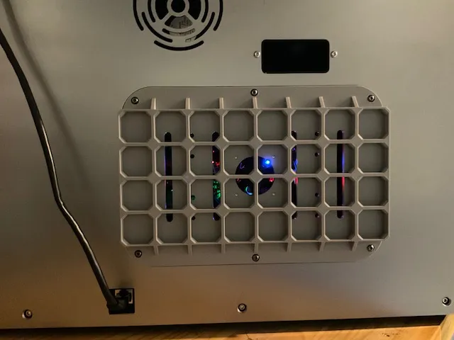 Qidi Plus 4 openGrid Backplate