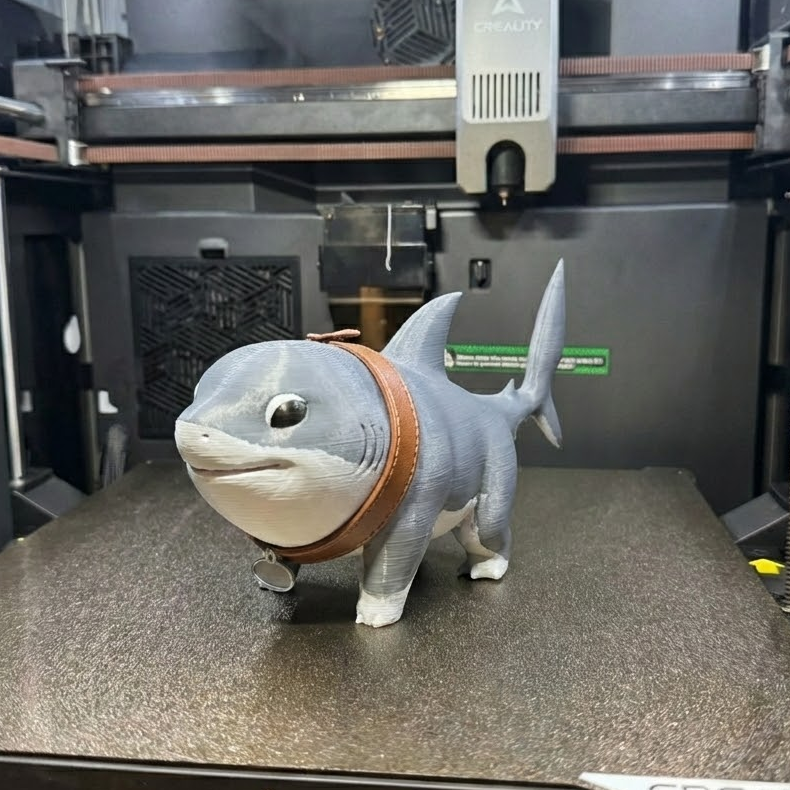 Jeff the Land Shark - Humorous Coastal Creature