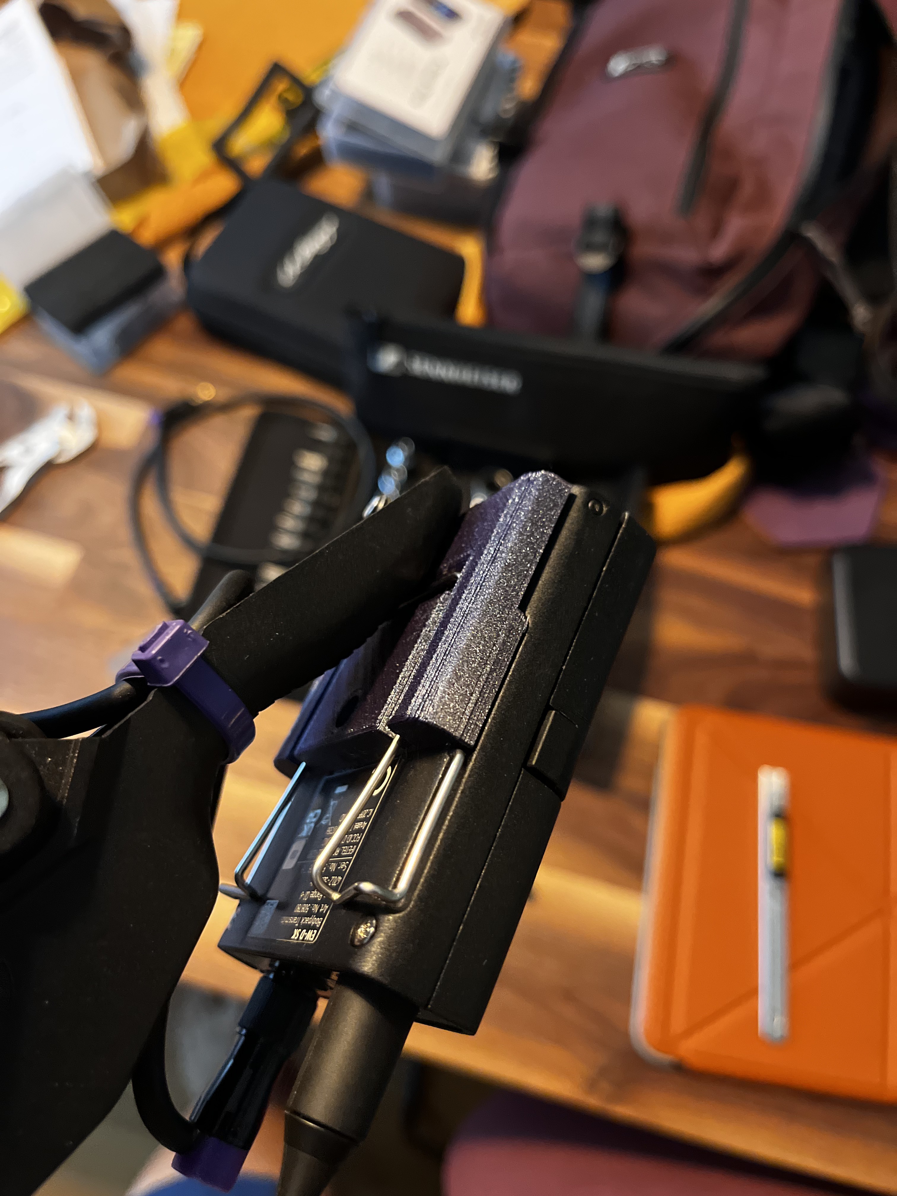 Sennheiser EW-D SK belt pack mount