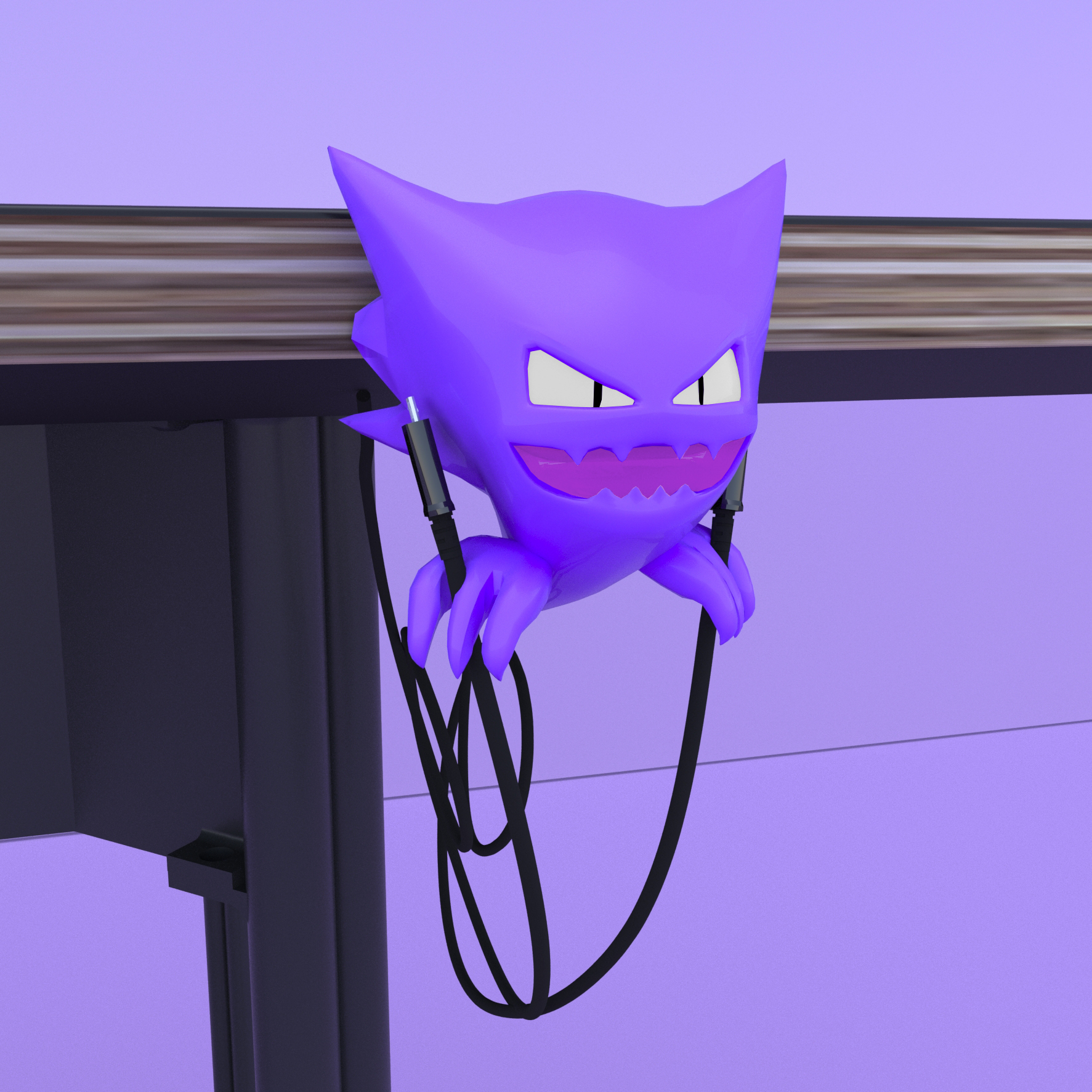 ℗093 Haunter Cable Holder 3D print Pokemon