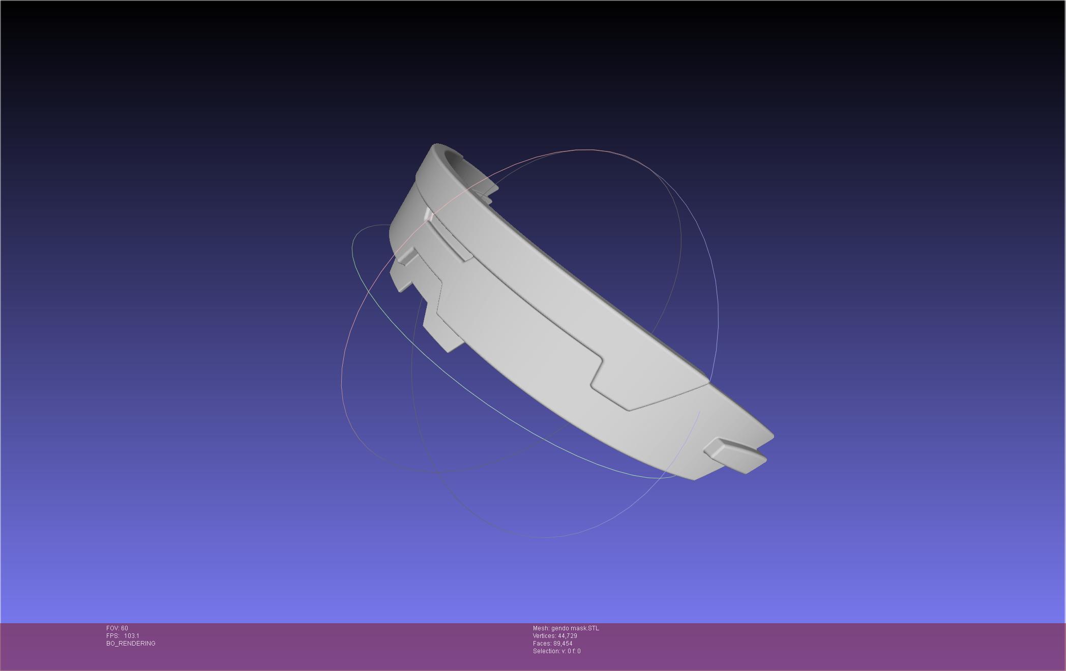Evangelion Rebuild Gendo Mask Printable Model