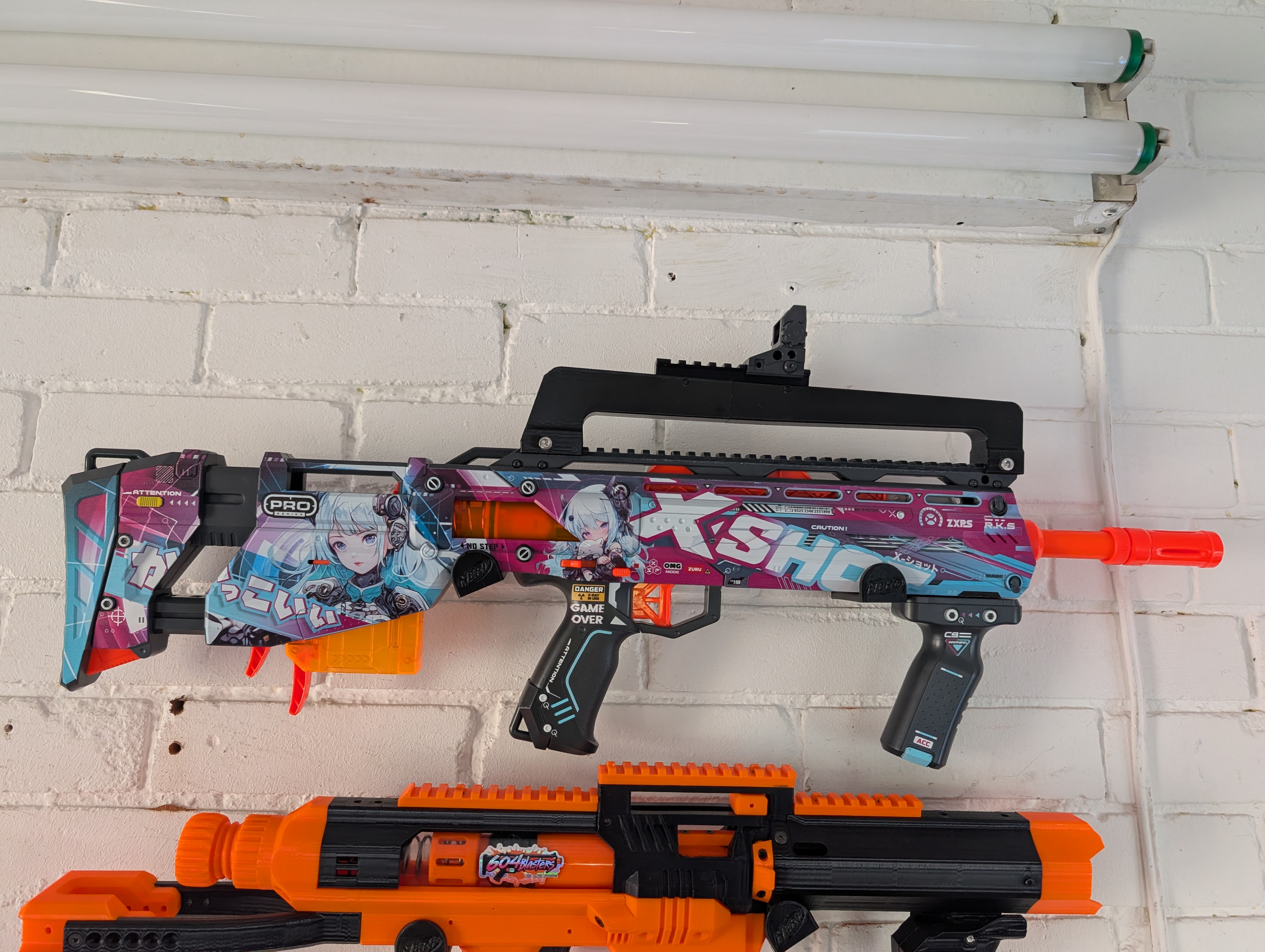 X-Shot Longshot FAMAS style Handle/Riser