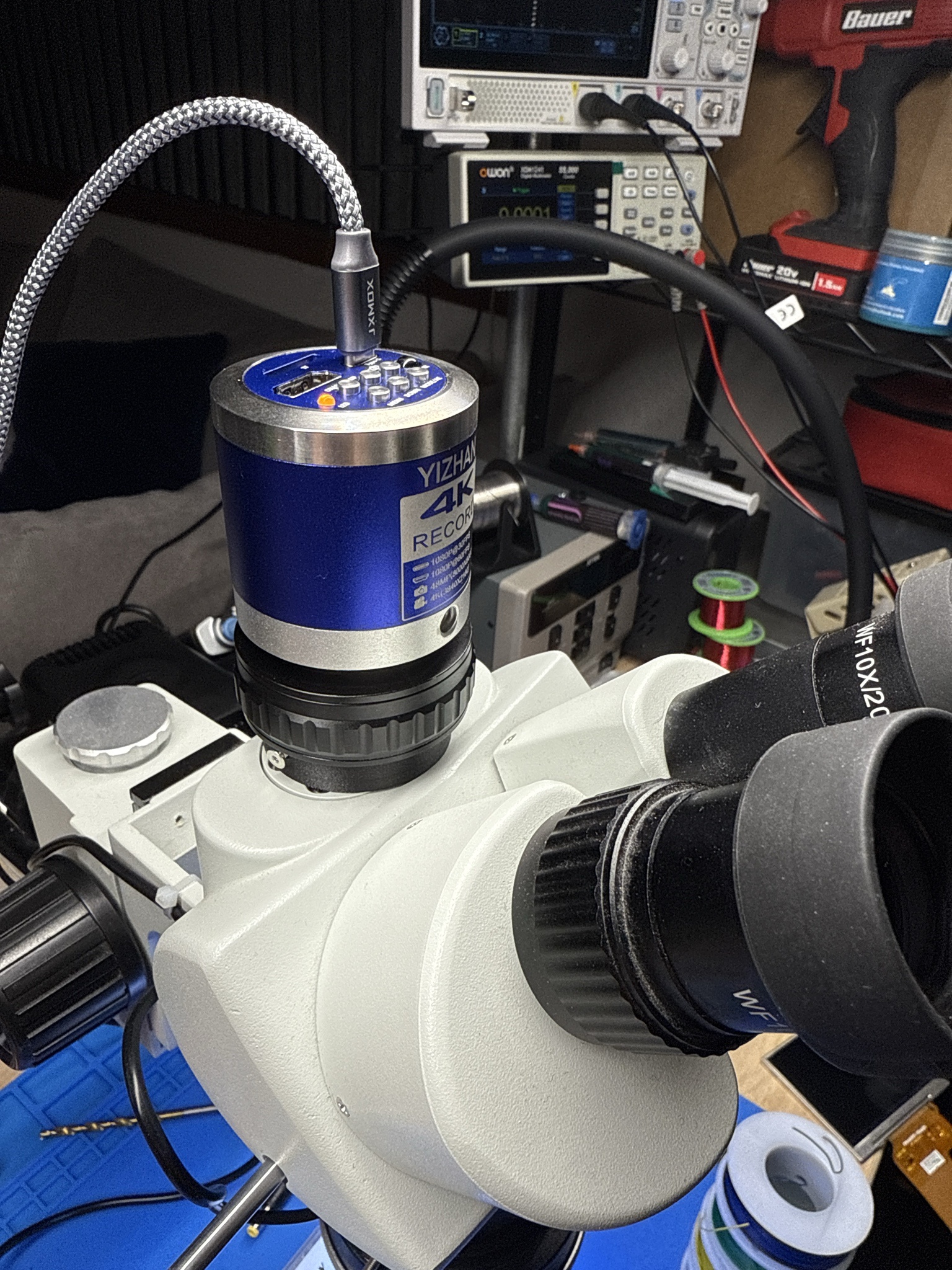 Amscope 28mm Image Port to 38mm