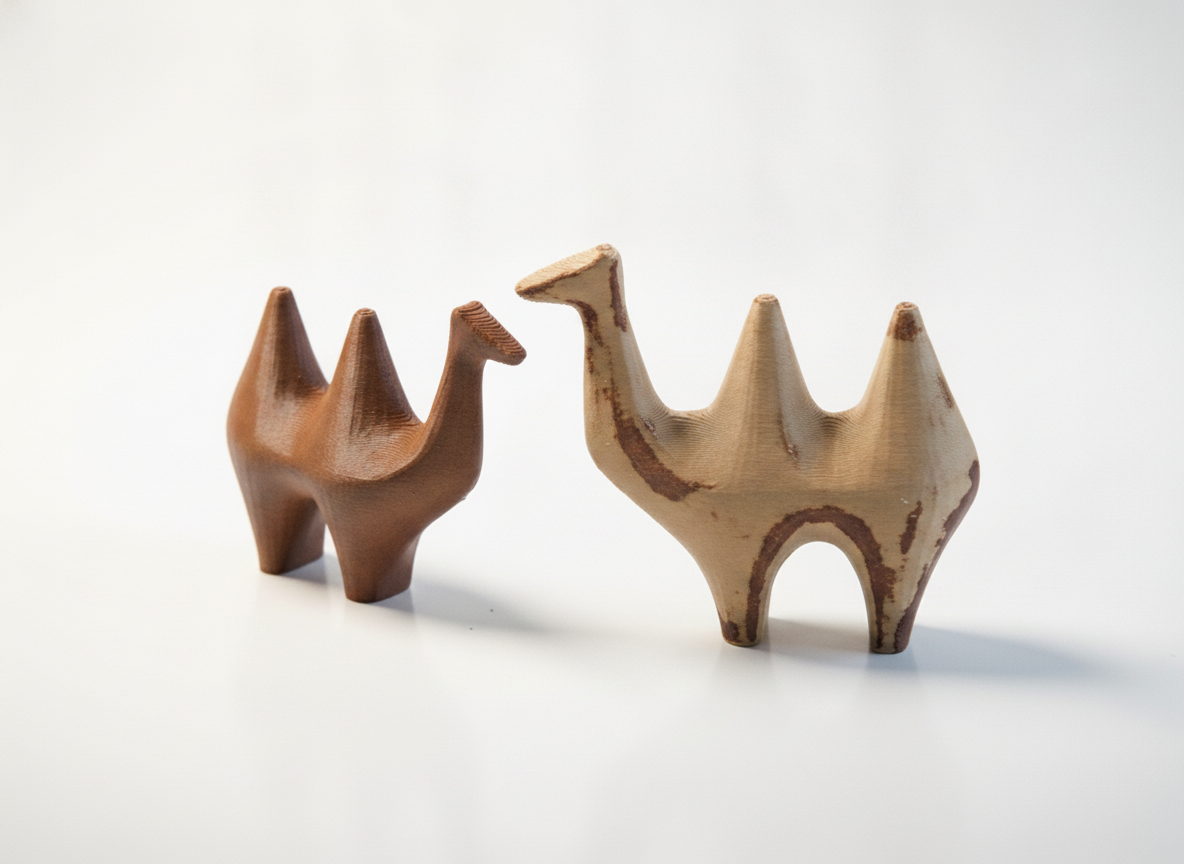 Ceramic Camel Ornament Set