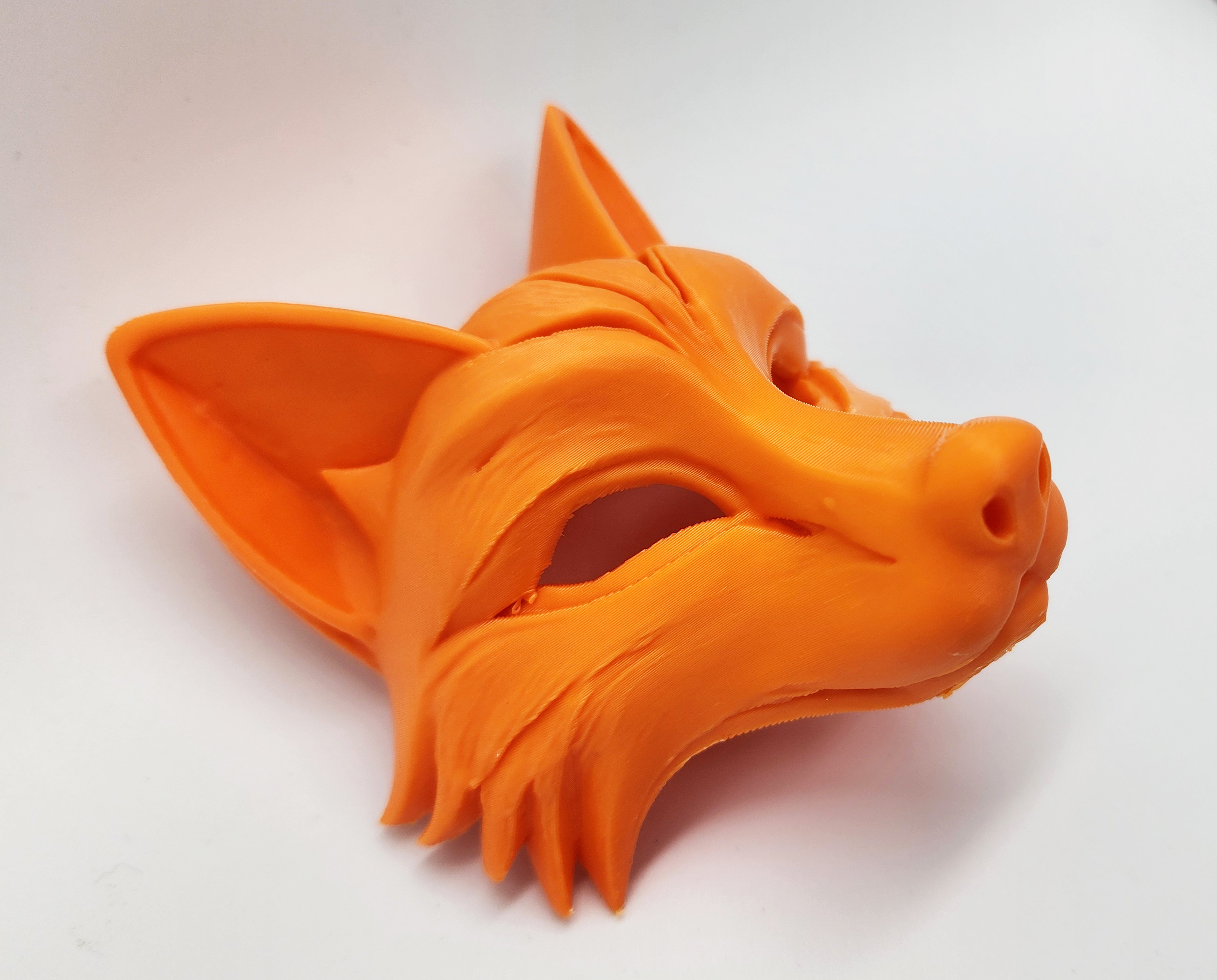 Miniatura 3 do modelo 3D Fox Mask
