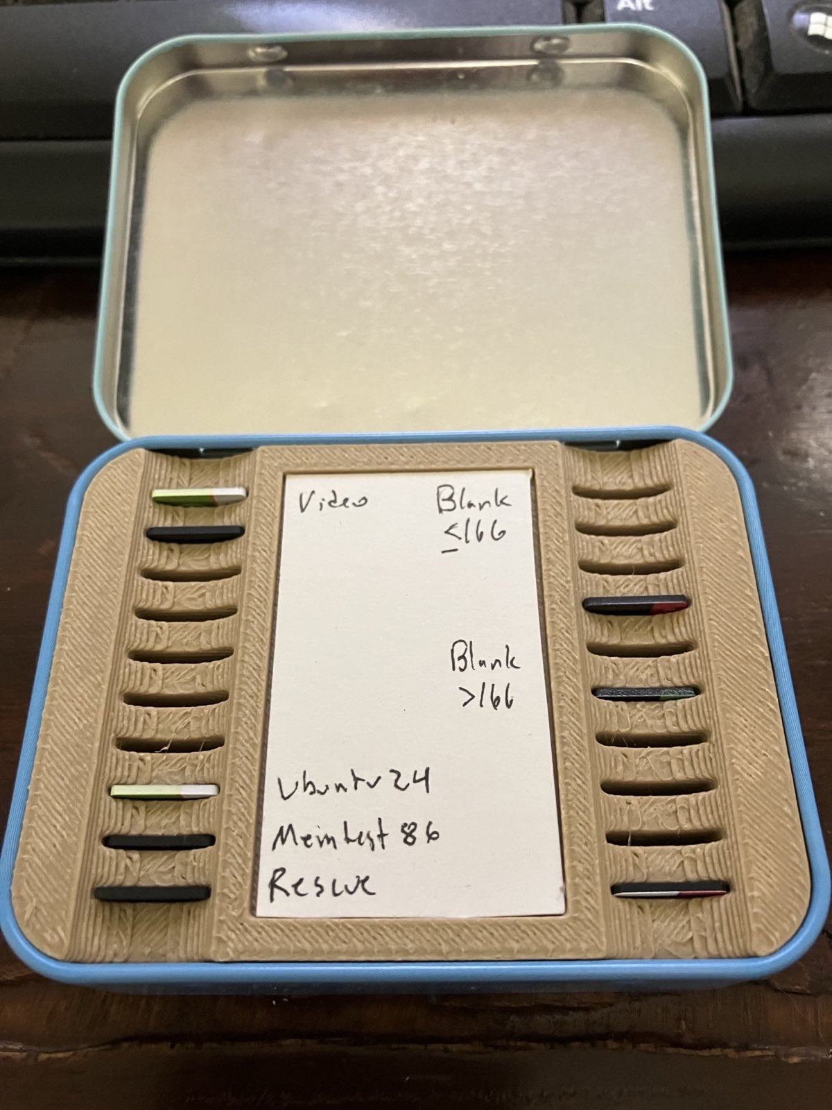 TJ Mint Box 20 MicroSD Card Holder