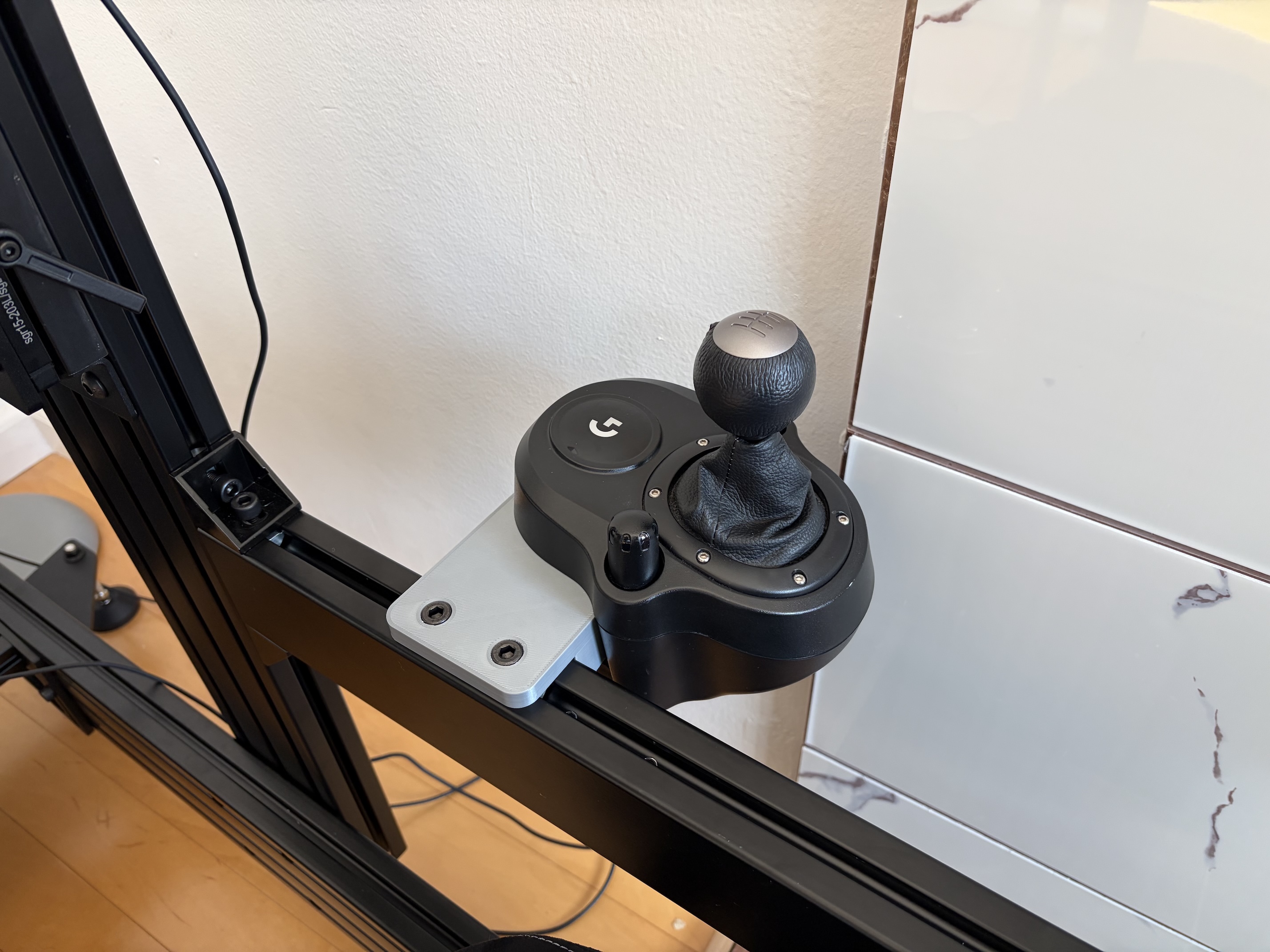 Logitech Driving Force Shifter Mount for 1.5" T-Slot Aluminum Extrusion