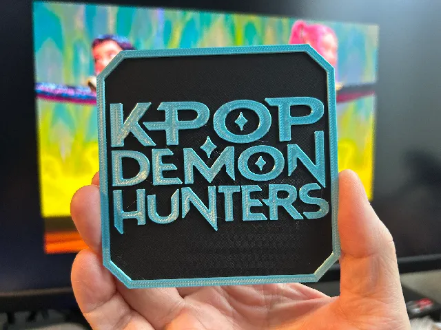 KPop Demon Hunters Coaster