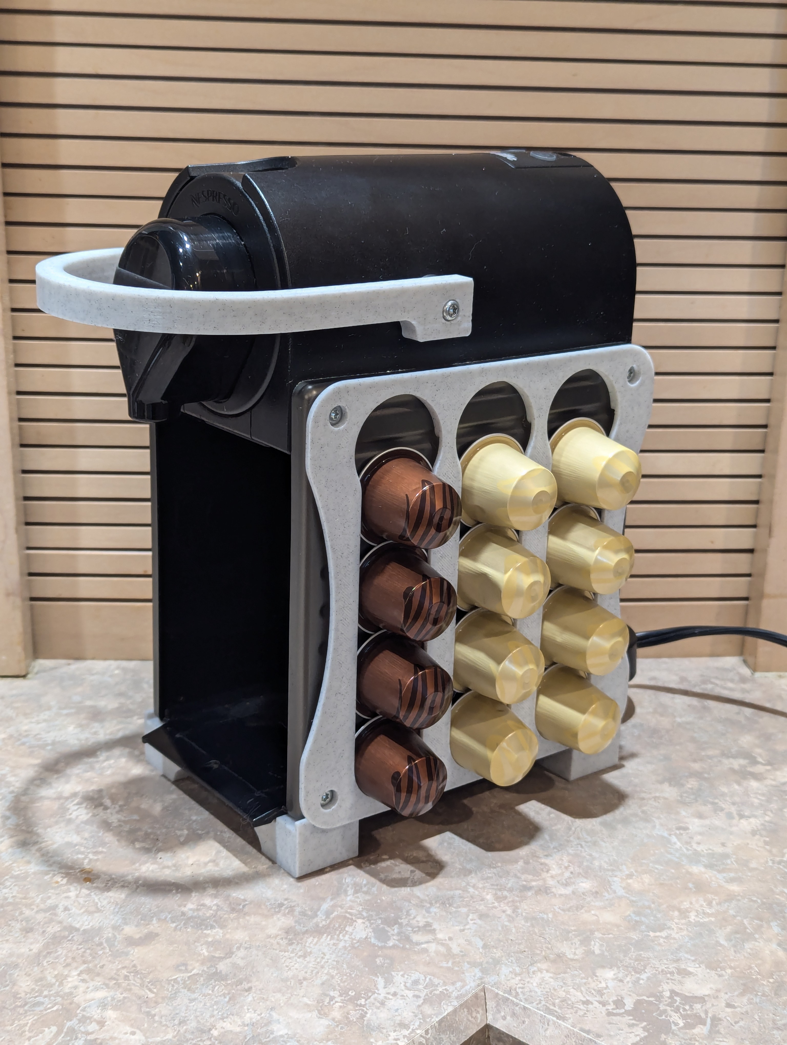 Nespresso Pixie capsule pod holder