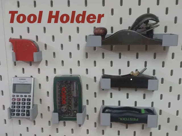 Tool holder for the Skådis board