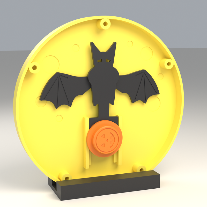 Flap the Bat - Halloween Automaton with Flapping Wings by Tomas Henecke ...