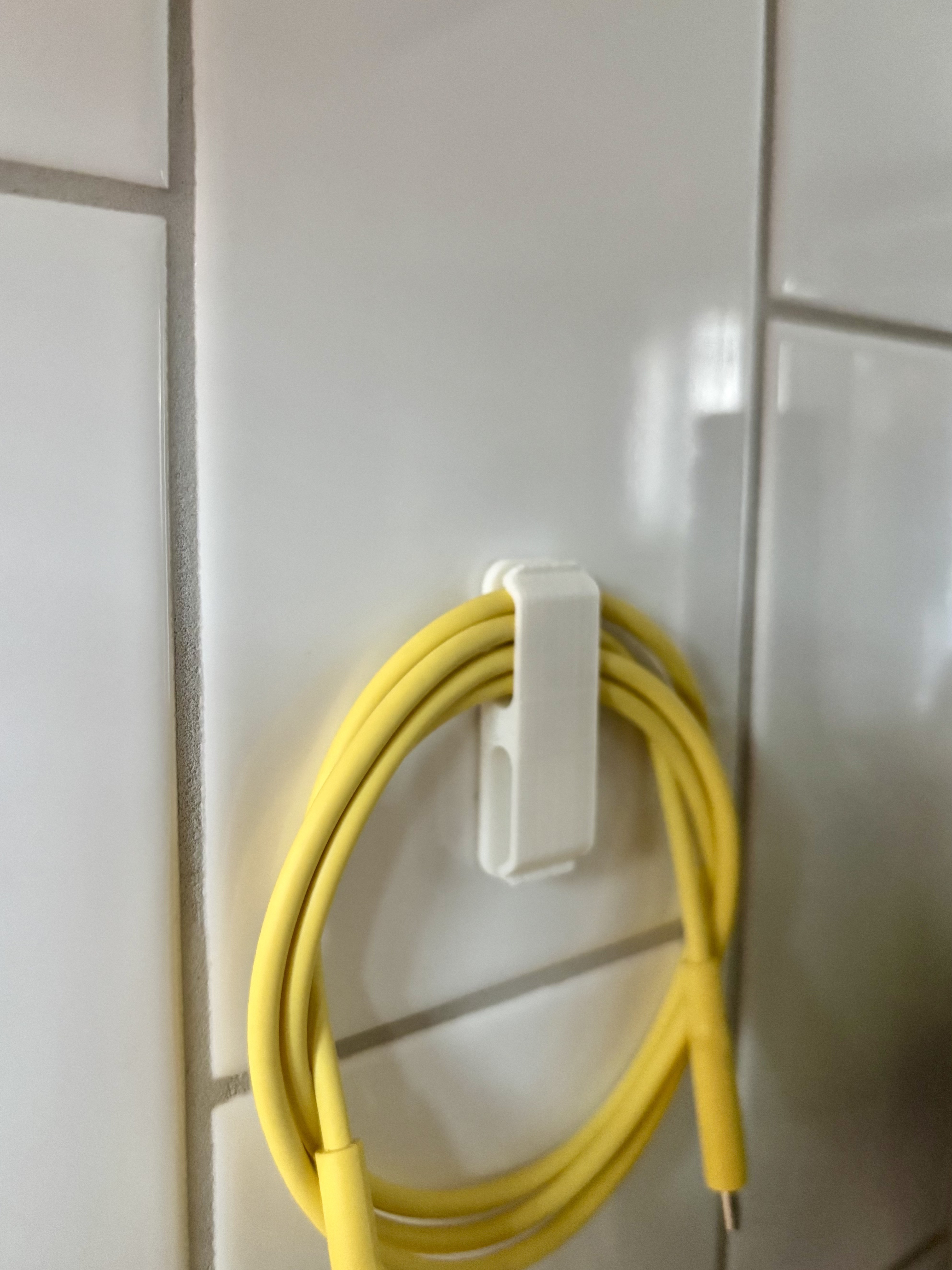 Miniatura 4 do modelo 3D Wall cable clip