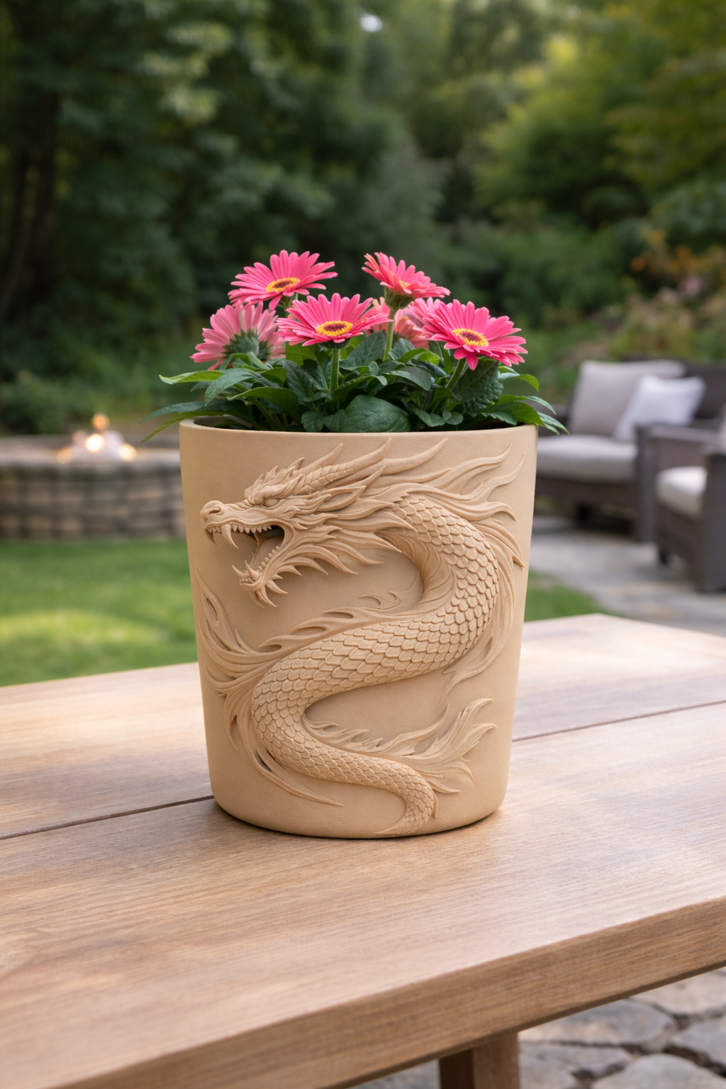 dragon planter