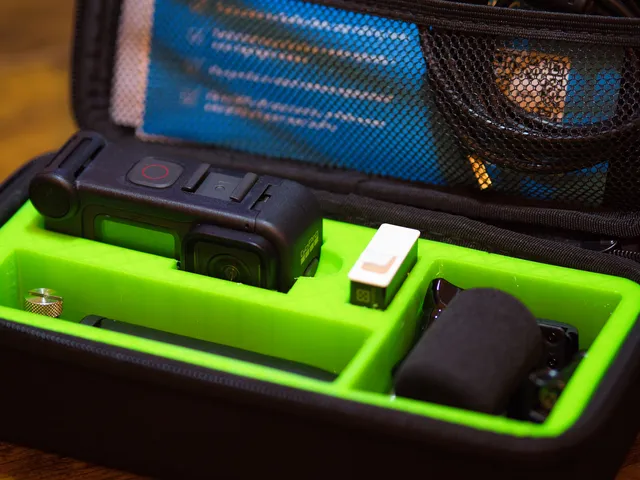 GoPro 11 Case insert with Media Mod + Shorty Tripod