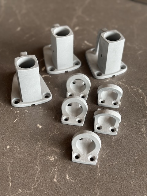 Stanchion Base - Sadler 34 / Sowester / Aluminium version