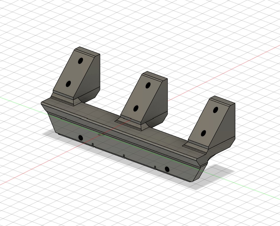 CoPrint CX-1 Extruder braket for Ender 3 V3 Plus with LED bar - Quick swap version — miniatura 9