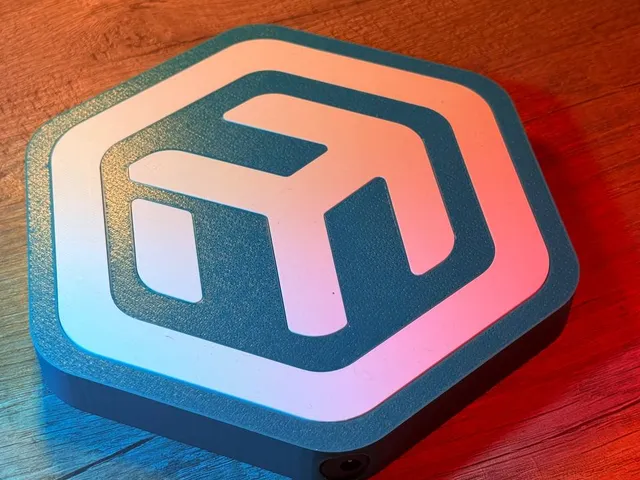 MikroTik Logo Wall Lamp – Modular 3D Printed LED Light