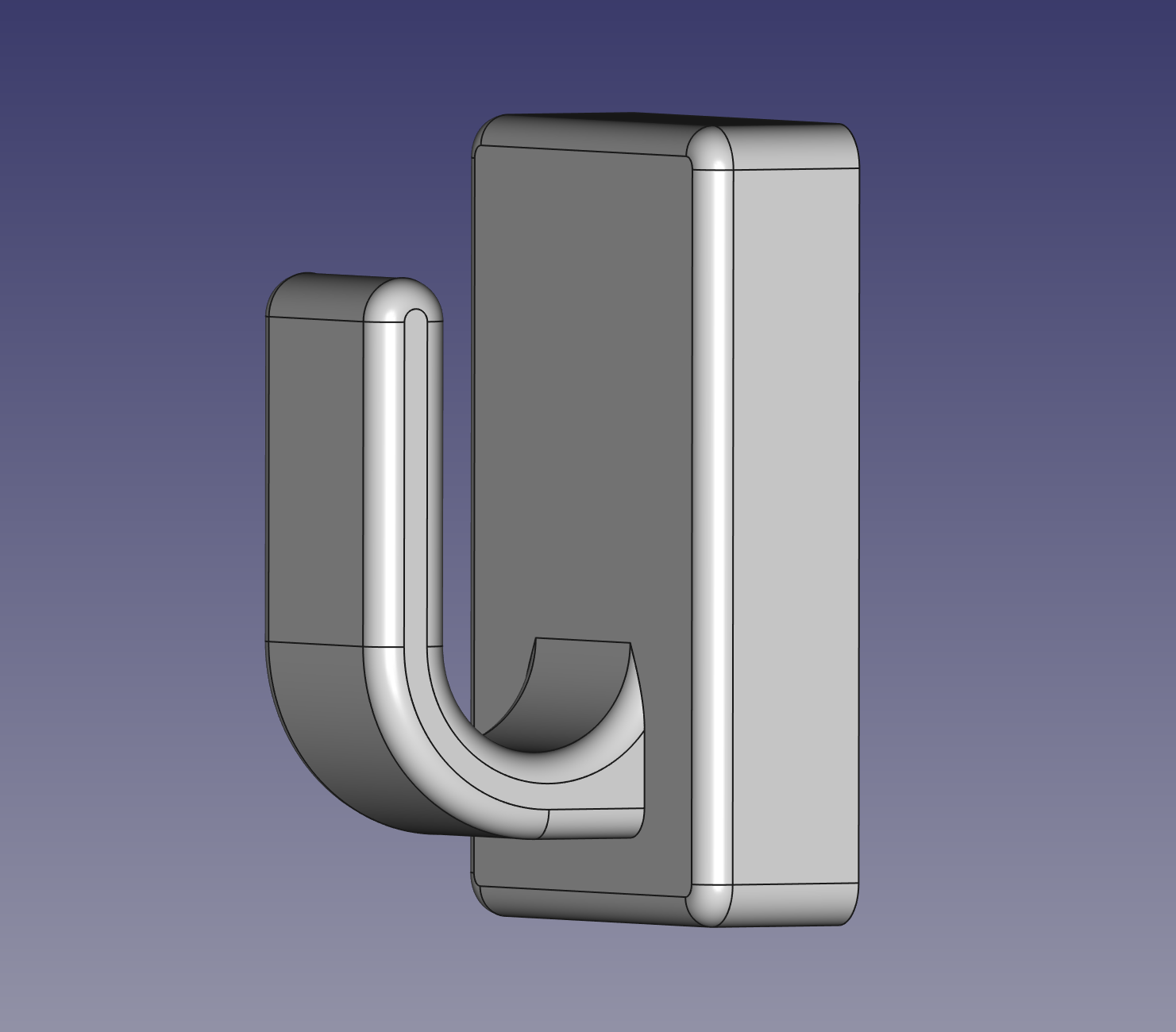 Universal Hook for Powerstrip