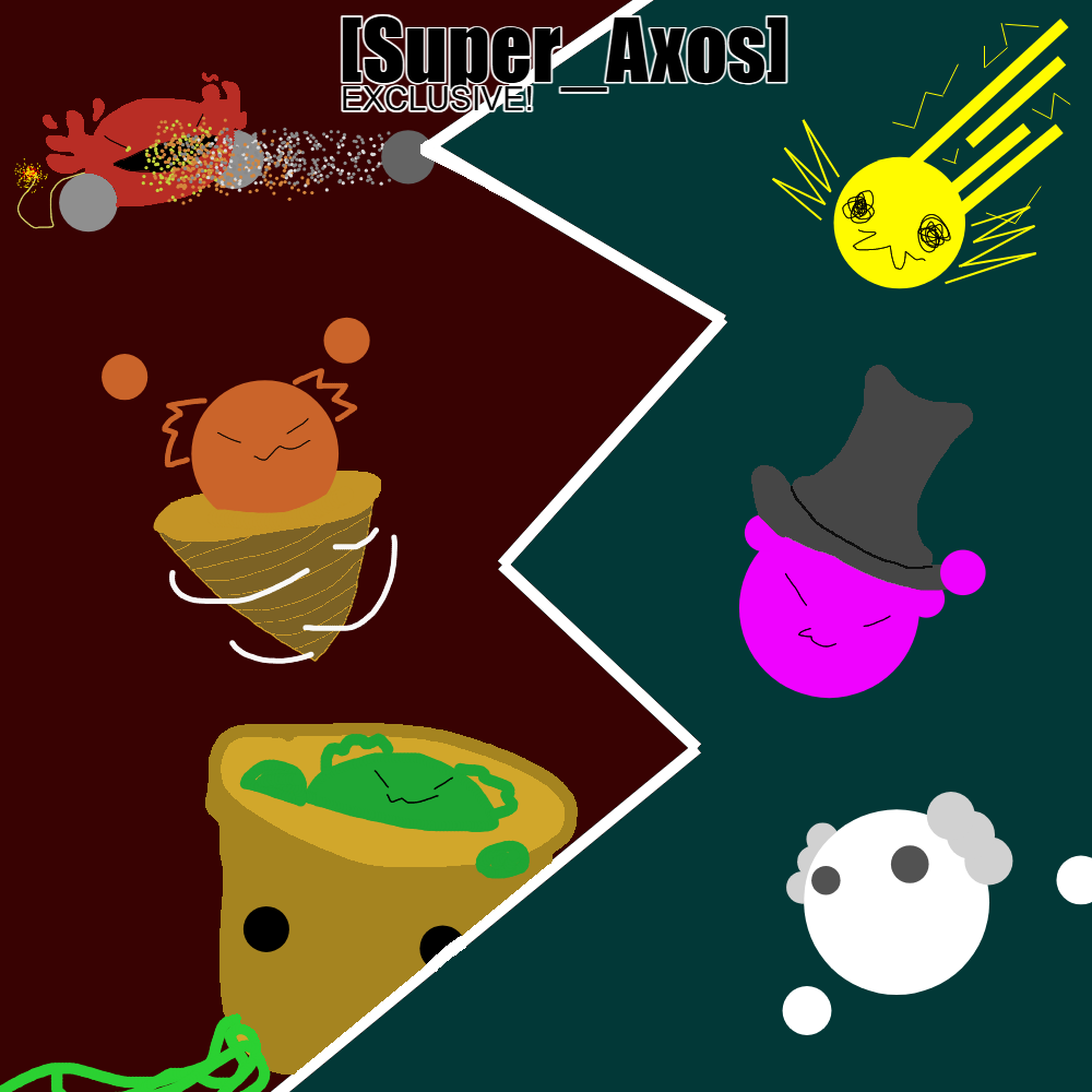 Super Axos PRINTABLES EXCLUSIVE WAVE A
