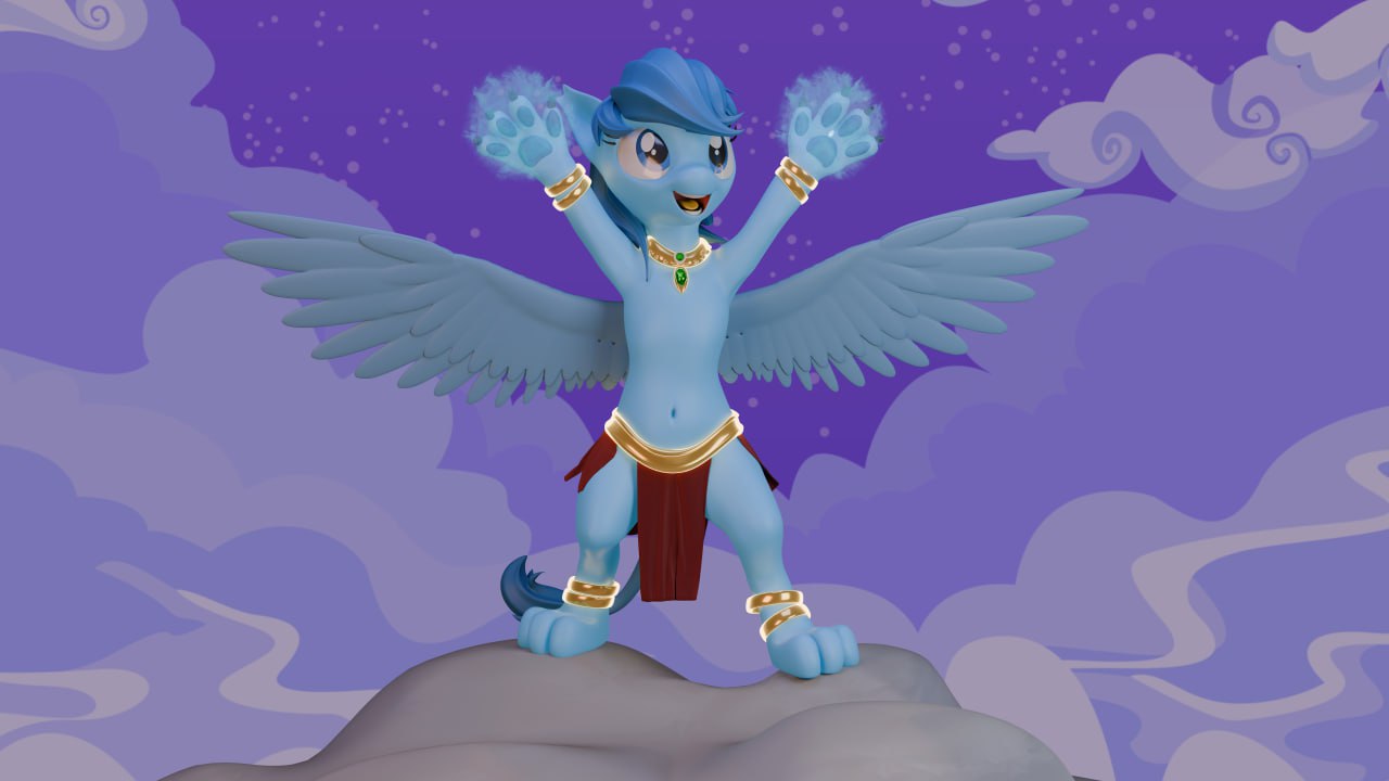 blue mlp sphinx