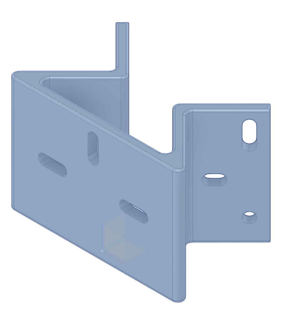 Corner mount for security camera (Eufy S340 and similar)